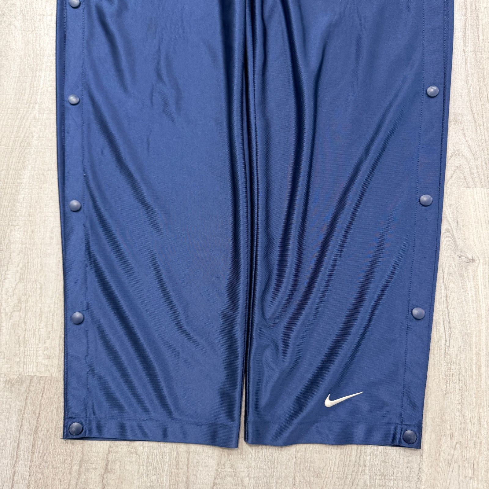 Nike Vintage Nike Tear Away Pants Men's XL Blue Track 90s Size US 36 / EU 52 - 3 Thumbnail