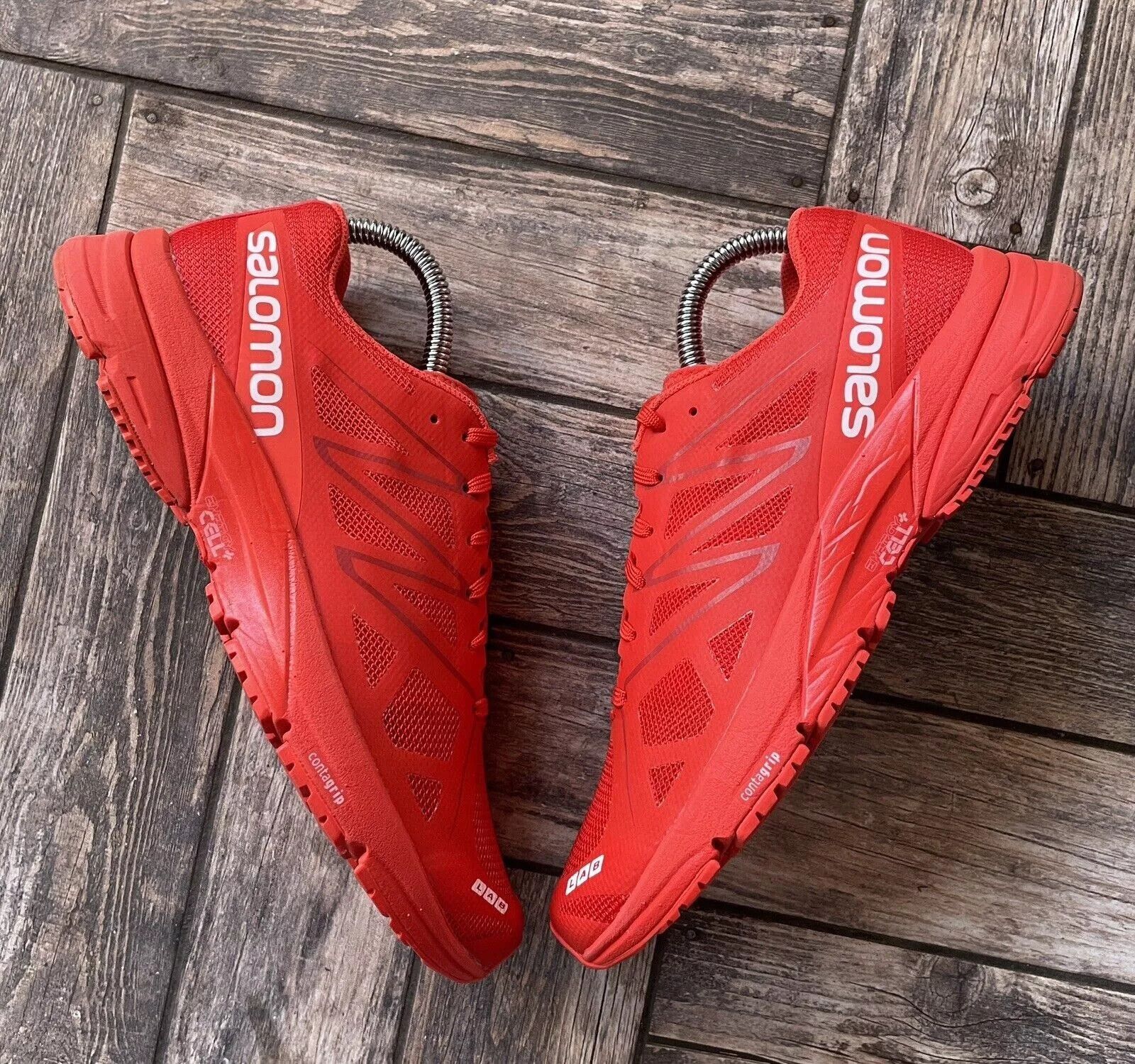 Salomon Salomon S/LAB Sonic 3 Trail Running Shoes Red x Red Size US 7 / IT 37 - 2 Thumbnail