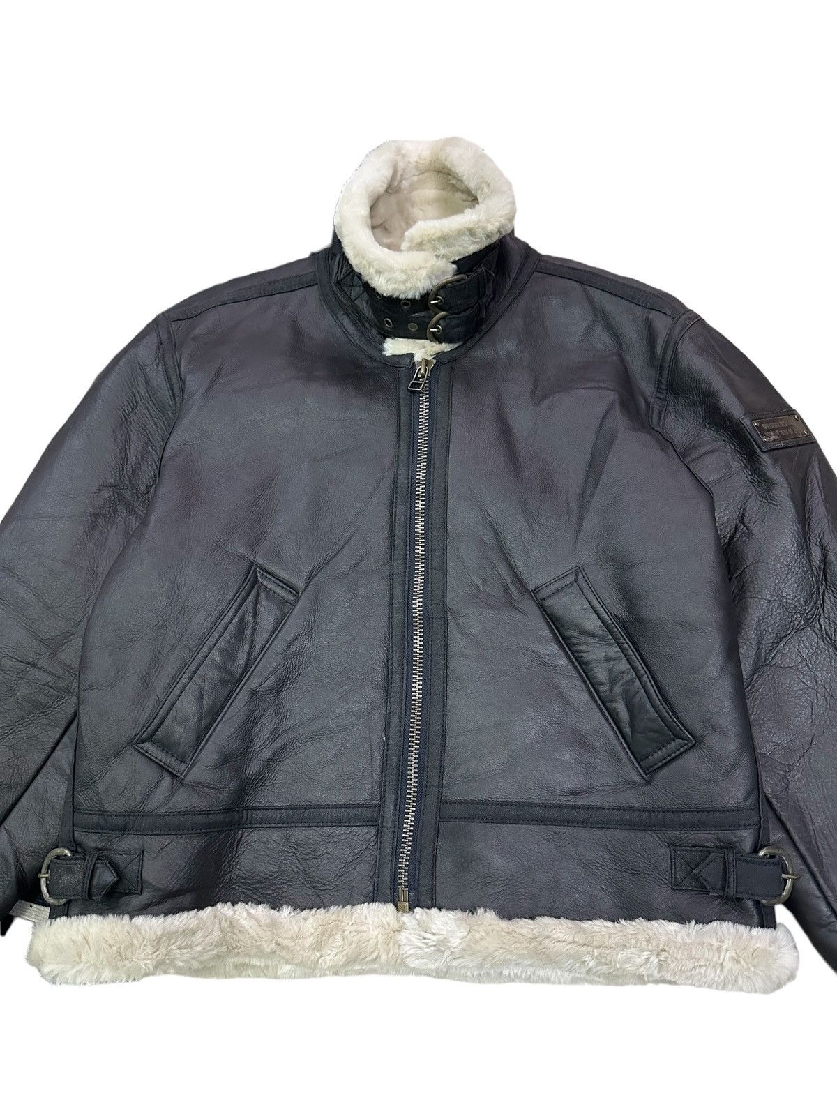 Other SUNTORY COFEE BOSS B3 LEATHER JACKET Size US M / EU 48-50 / 2 - 2 Thumbnail
