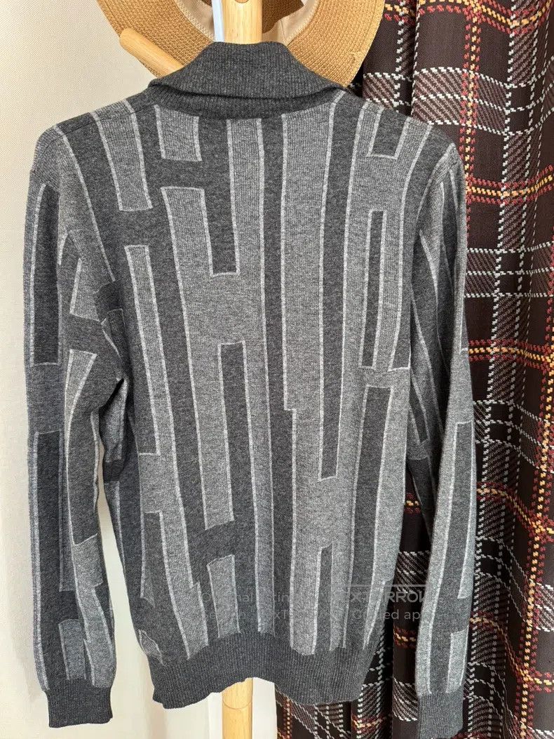 Hermes Hermes Cashmere Sweater Coat Size US M / EU 48-50 / 2 - 2 Thumbnail