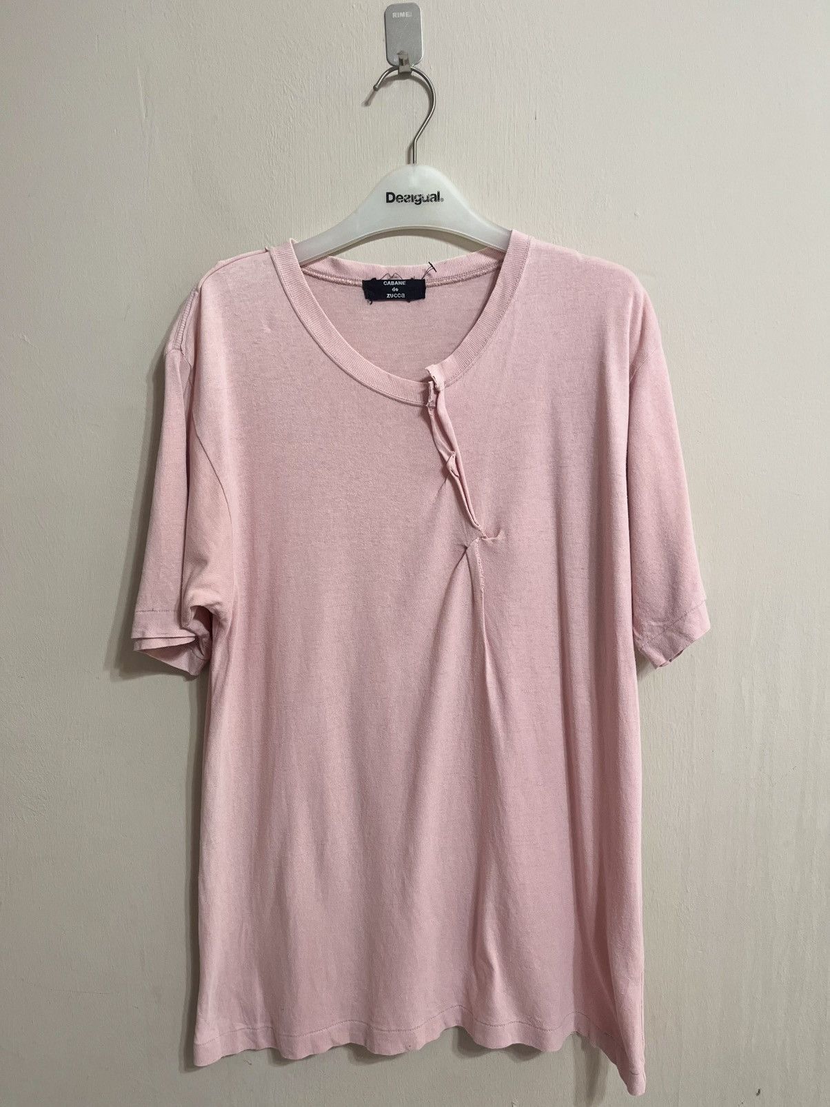 CABANE de ZUCCa Vintage Cabane de zucca issey miyake destructive shirt Size US M / EU 48-50 / 2 - 2 Thumbnail