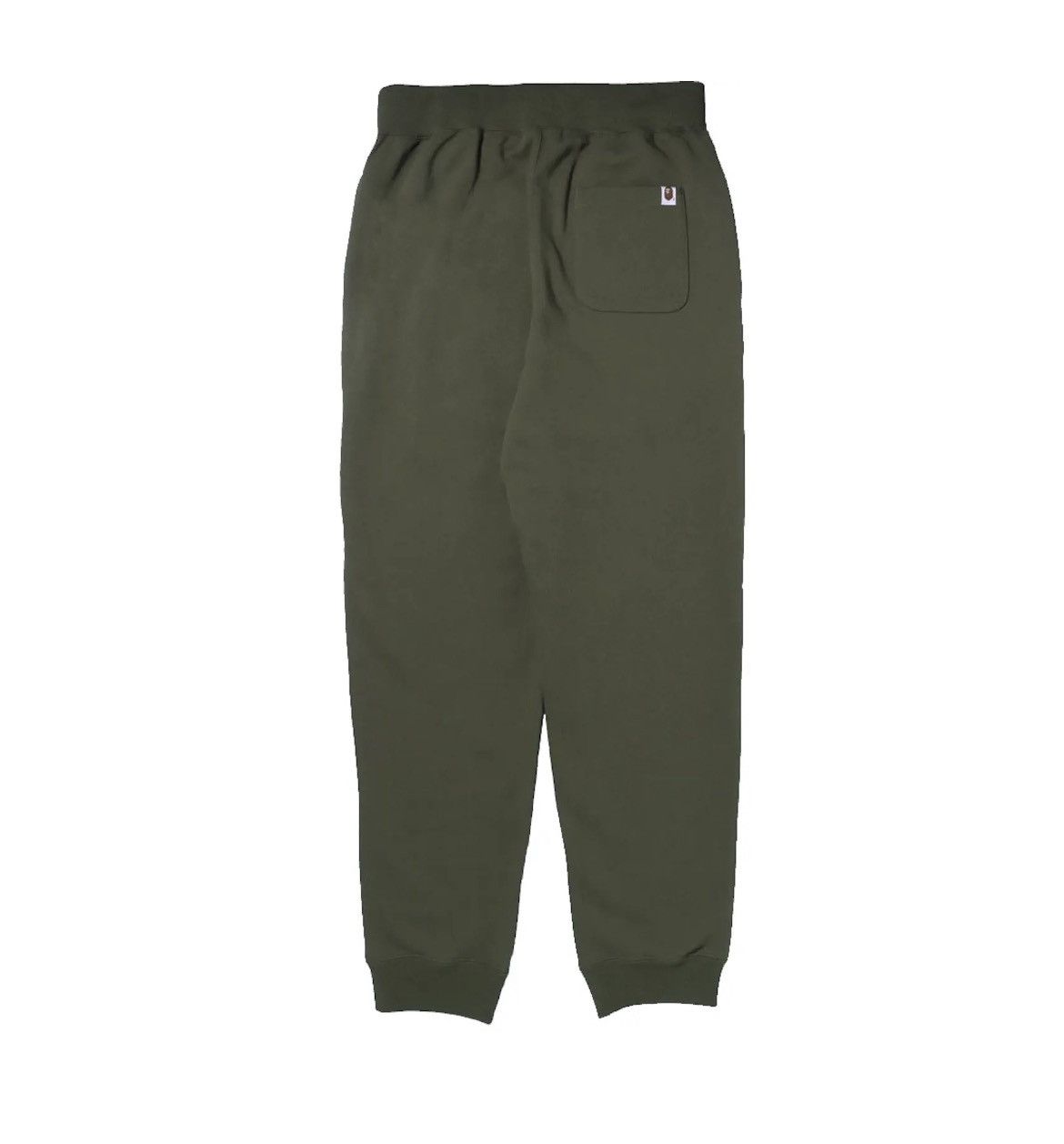 Bape (DS) Bape Olive Green Shark Sweatpants Size US 34 / EU 50 - 4 Thumbnail
