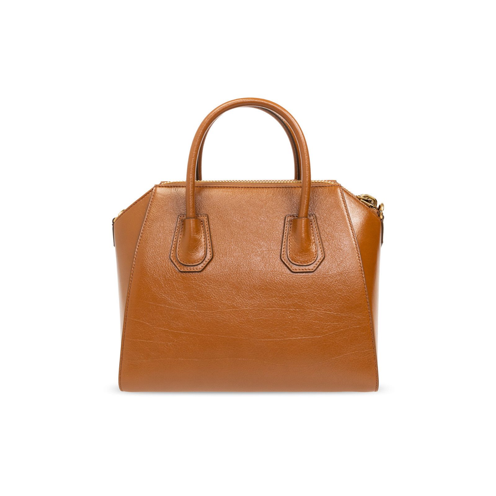 Givenchy GIVENCHY Antigona Camel Brown Grained Leather Top Handle Bag Size ONE SIZE - 2 Thumbnail