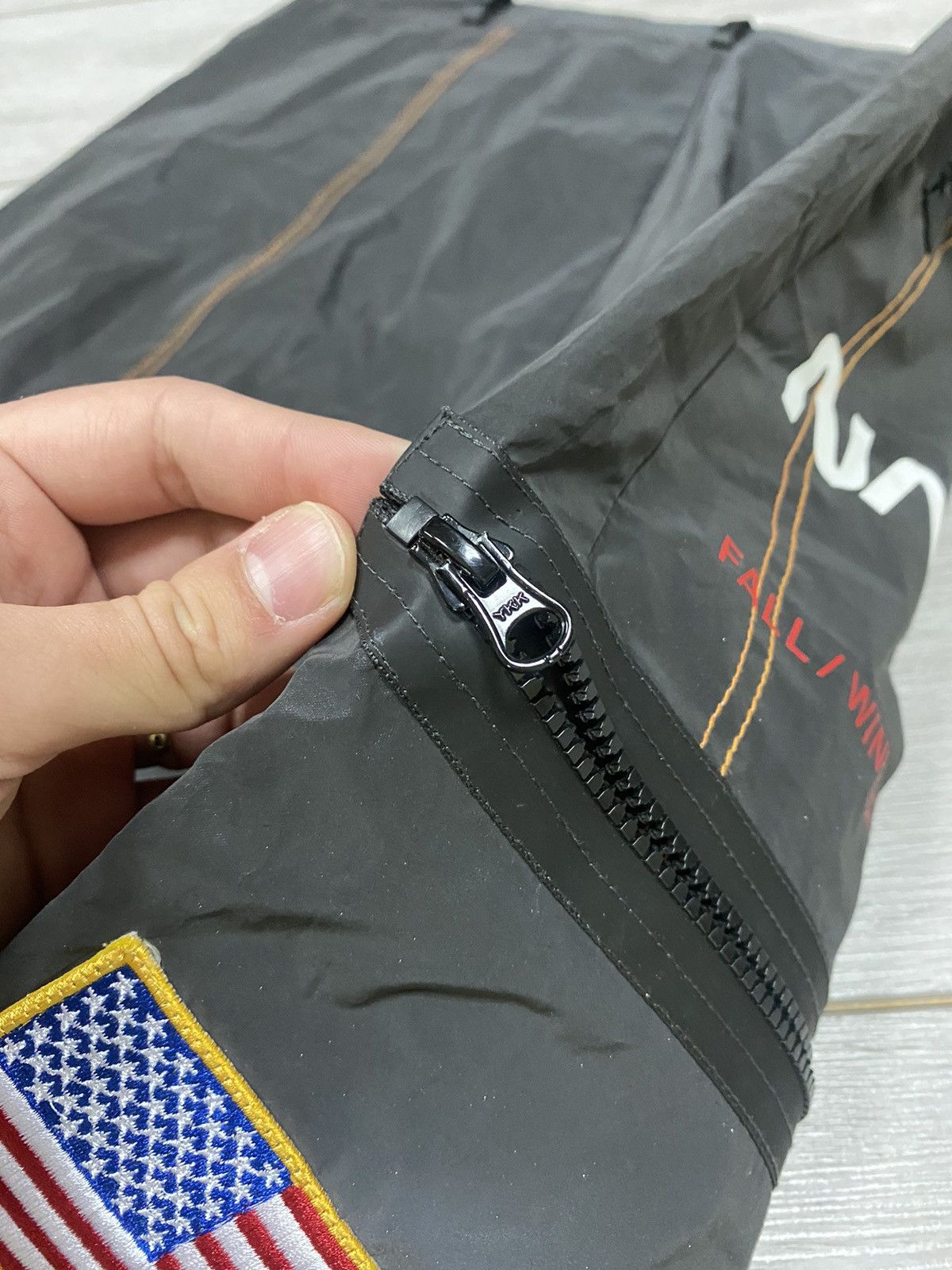 Heron Preston Iconic HERON PRESTON USA 🇺🇸 flag reflective NASA pants Size US 32 / EU 48 - 16 Thumbnail