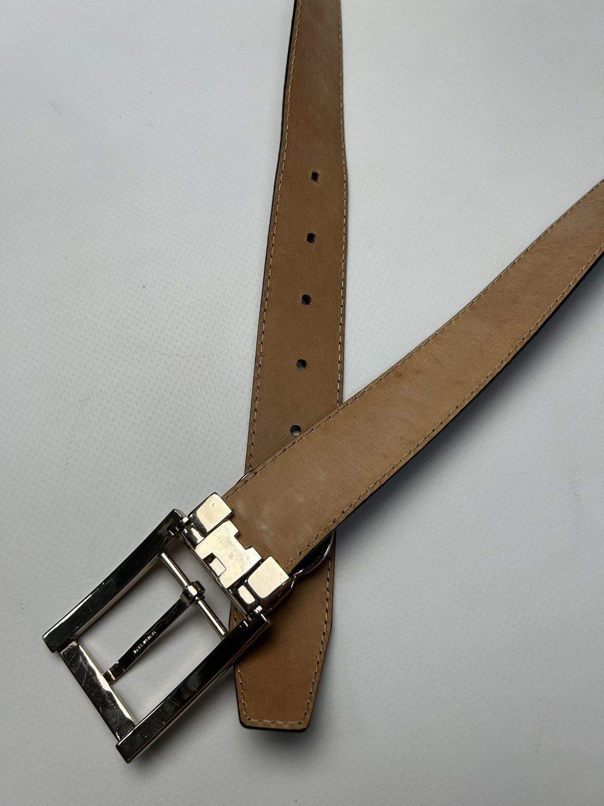 Dolce & Gabbana Vintage Dolce&Gabbana Gold Logo Belt Size ONE SIZE - 8 Thumbnail