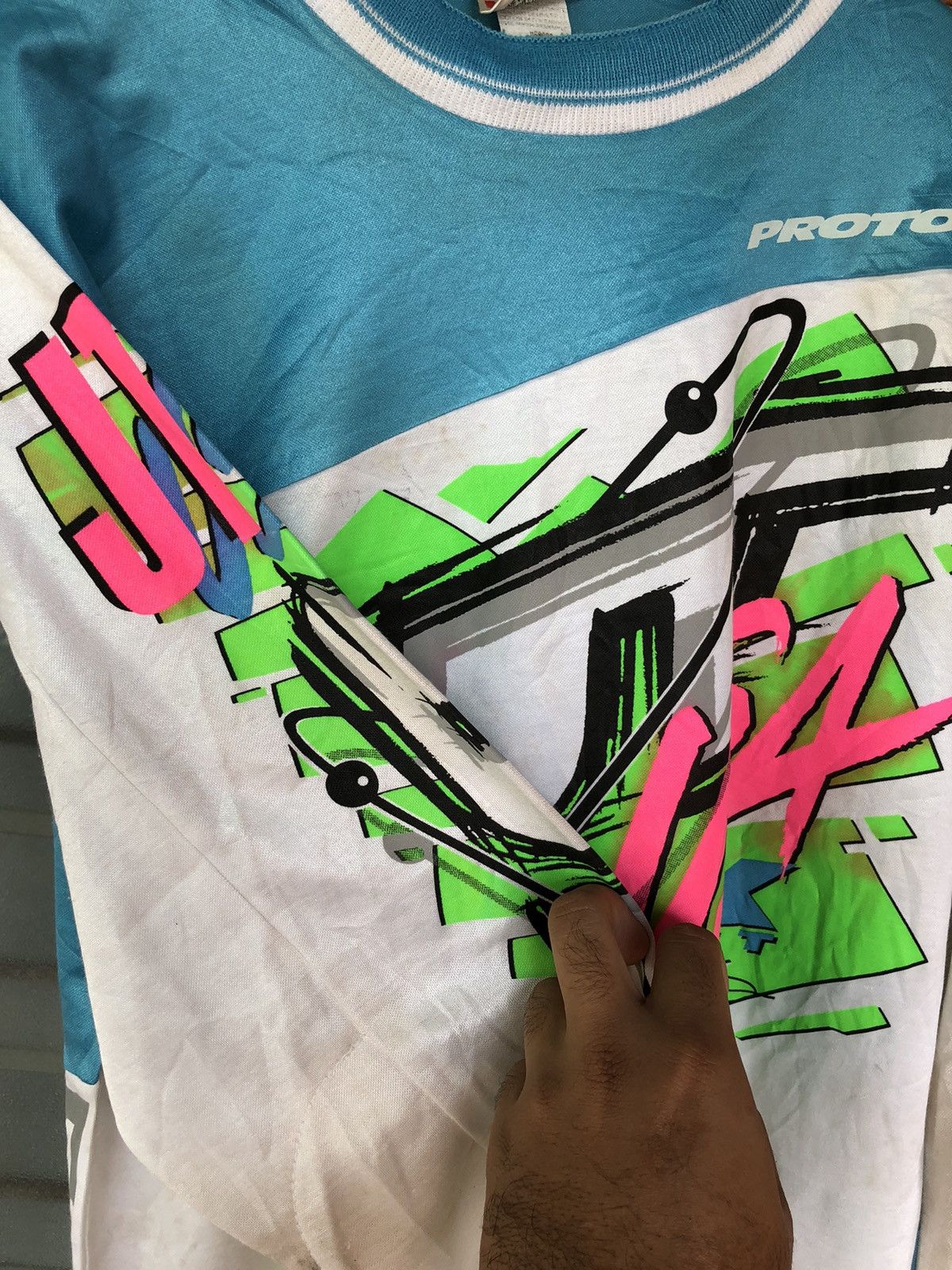 Vintage Vintage 80’s JT USA Racing MX Planet Jersey Pro Tour Jerseys Size US S / EU 44-46 / 1 - 3 Thumbnail