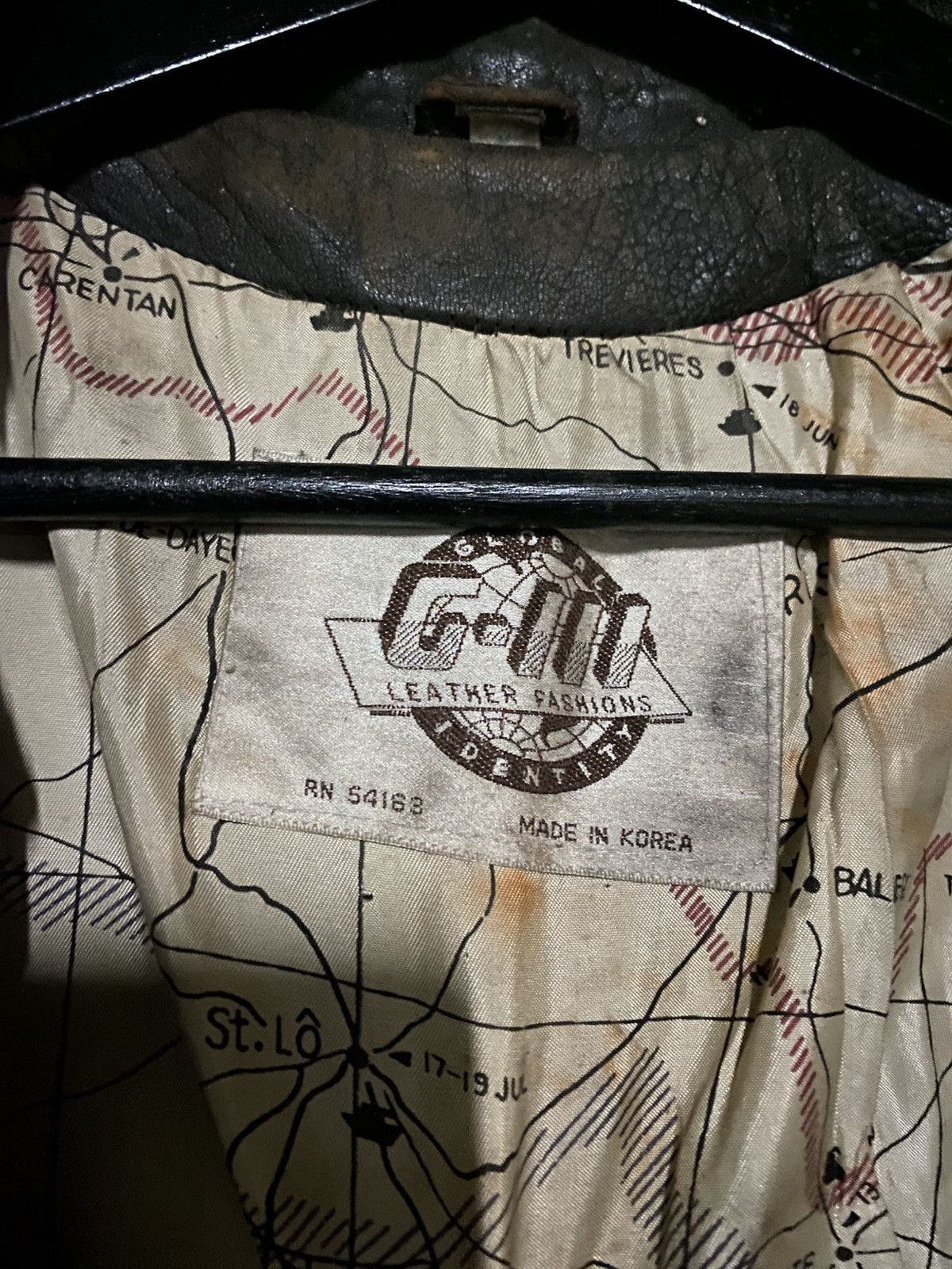 Vintage Vintage G-III Leather Flight Jacket Patches – Made in Korea Size US S / EU 44-46 / 1 - 21 Thumbnail