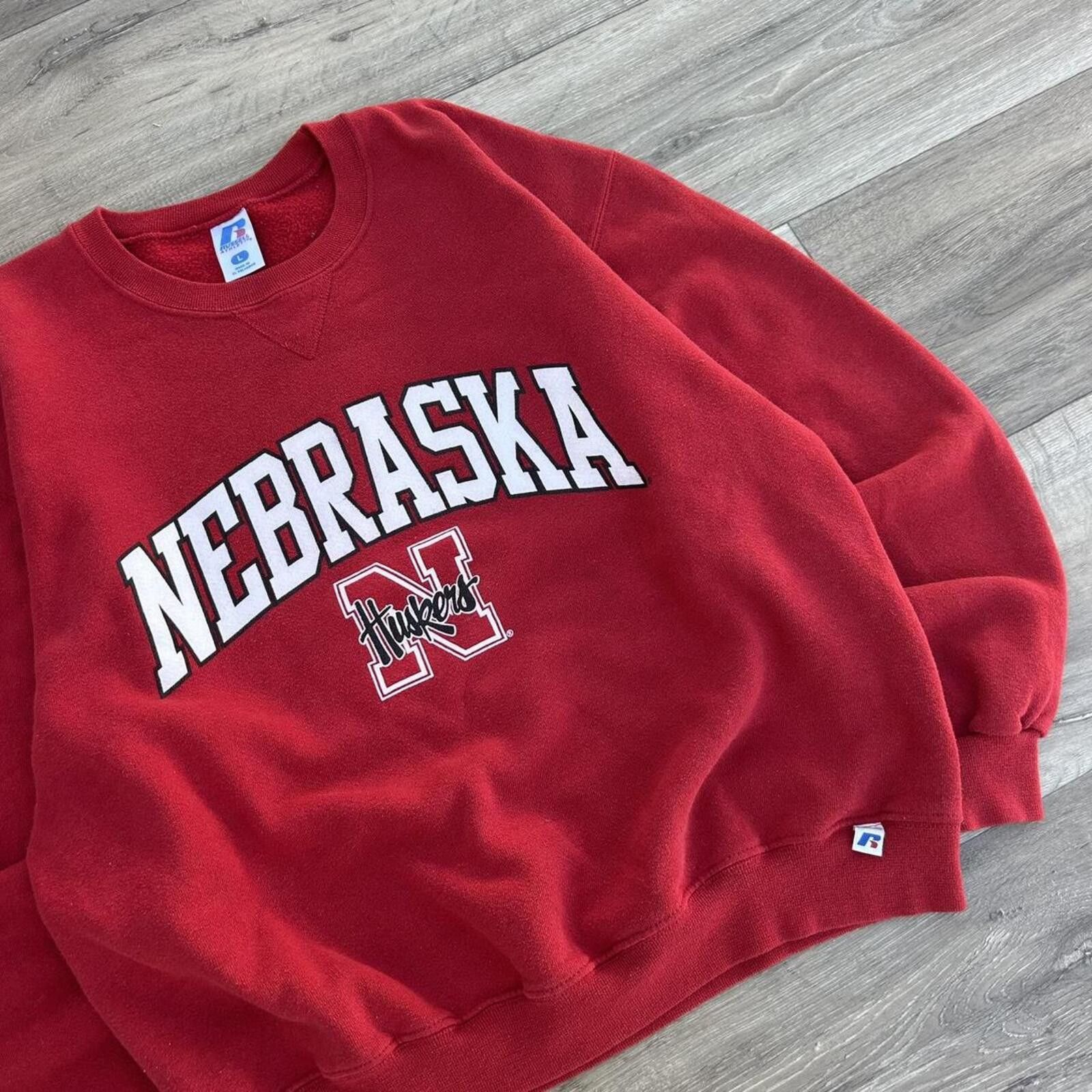 Russell Athletic Vintage Y2k University of Nebraska Crewneck Sweatshirt L Size US L / EU 52-54 / 3 - 2 Thumbnail