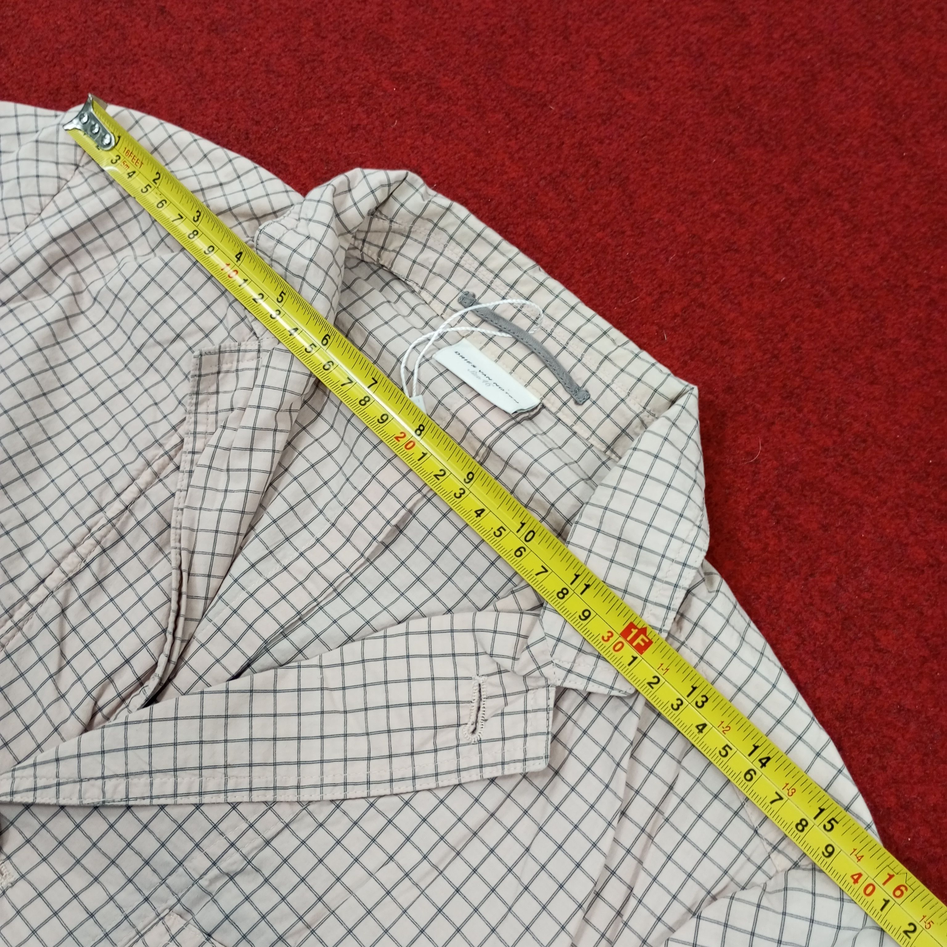 Dries Van Noten × Vintage Dries Van Noten Fashion Designer Style Blazer Jacket Size US S / EU 44-46 / 1 - 8 Thumbnail