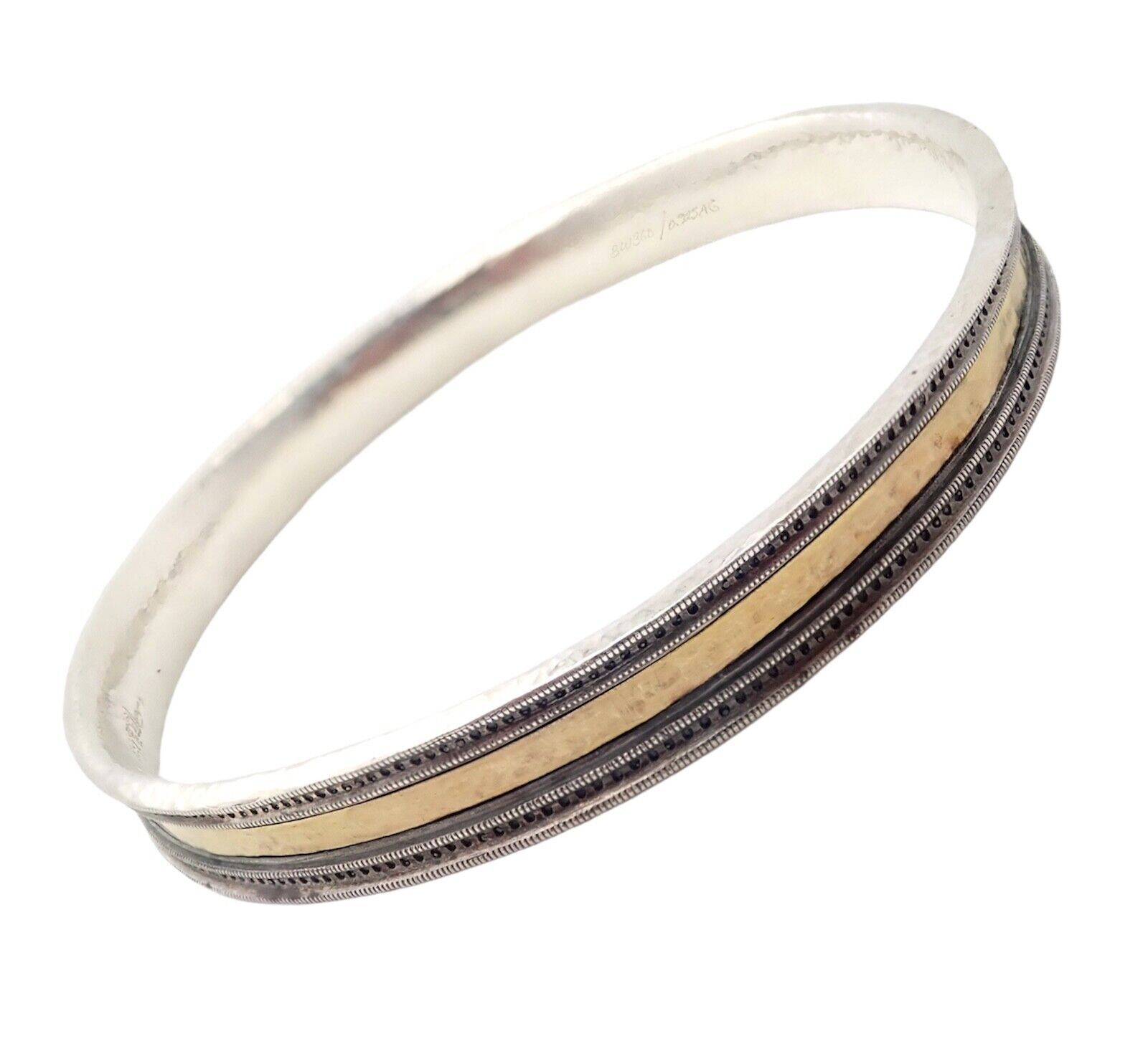 Other Gurhan 24k Yellow Gold Sterling Silver Bangle Bracelet Size ONE SIZE - 2 Preview