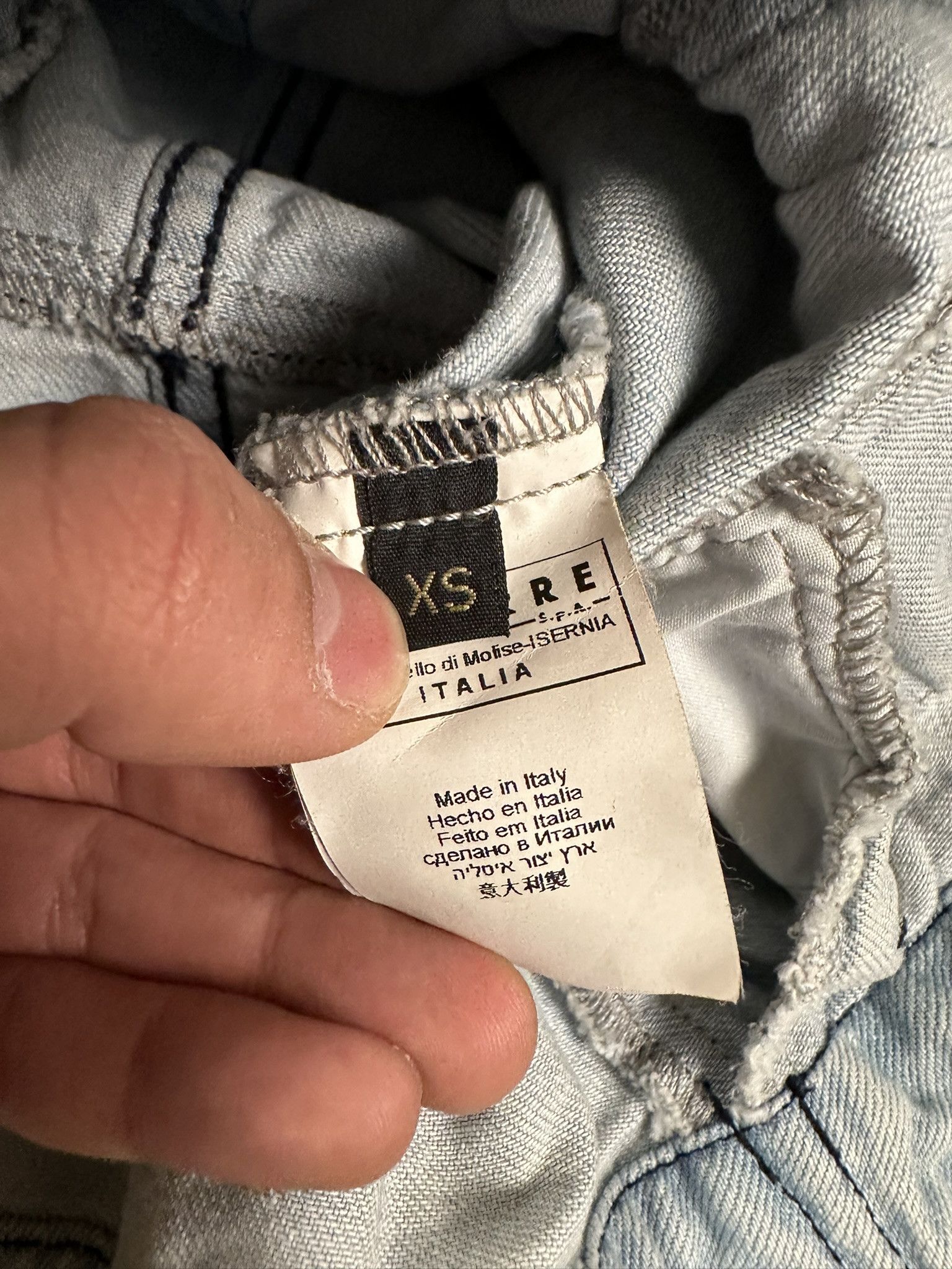 Just Cavalli 2000s Roberto Cavalli Denim Faded Jacket Y2k Size XS / US 0-2 / IT 36-38 - 16 Thumbnail