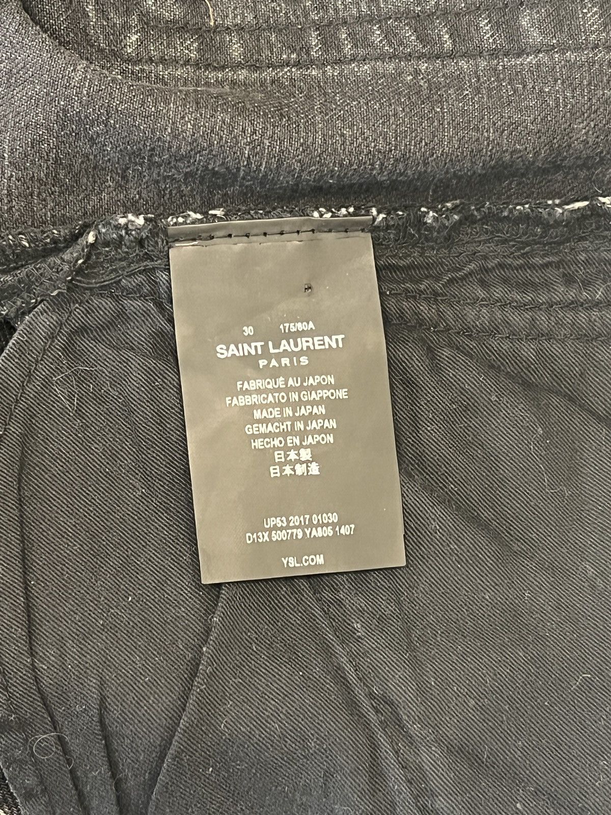 Saint Laurent Paris Saint Laurent D14 Denim Size US 30 / EU 46 - 4 Thumbnail