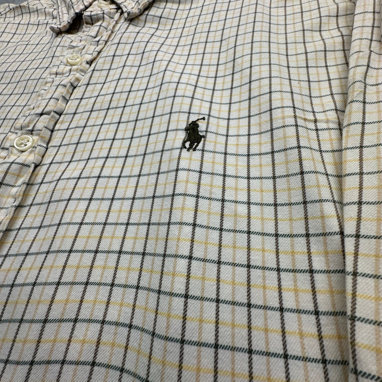 Ralph Lauren Ralph Lauren Classic Fit Windowpane Plaid Shirt Mens XL Size US XL / EU 56 / 4 - 8 Thumbnail