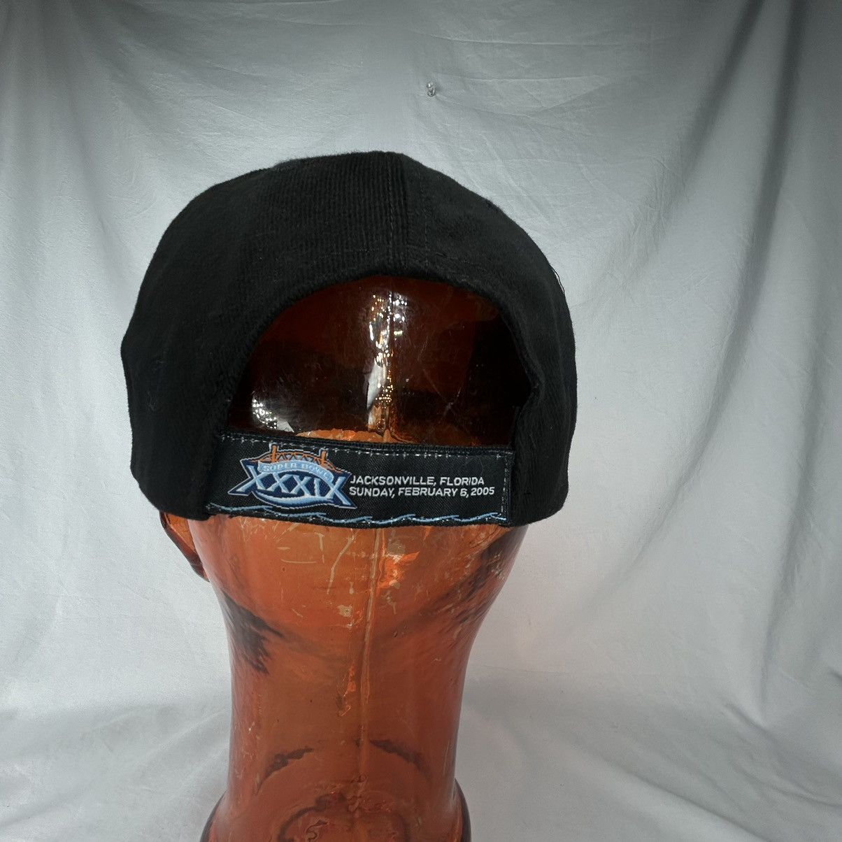NFL 2005 Super Bowl XXXIX Jacksonville Florida Strapback Hat Size ONE SIZE - 3 Thumbnail