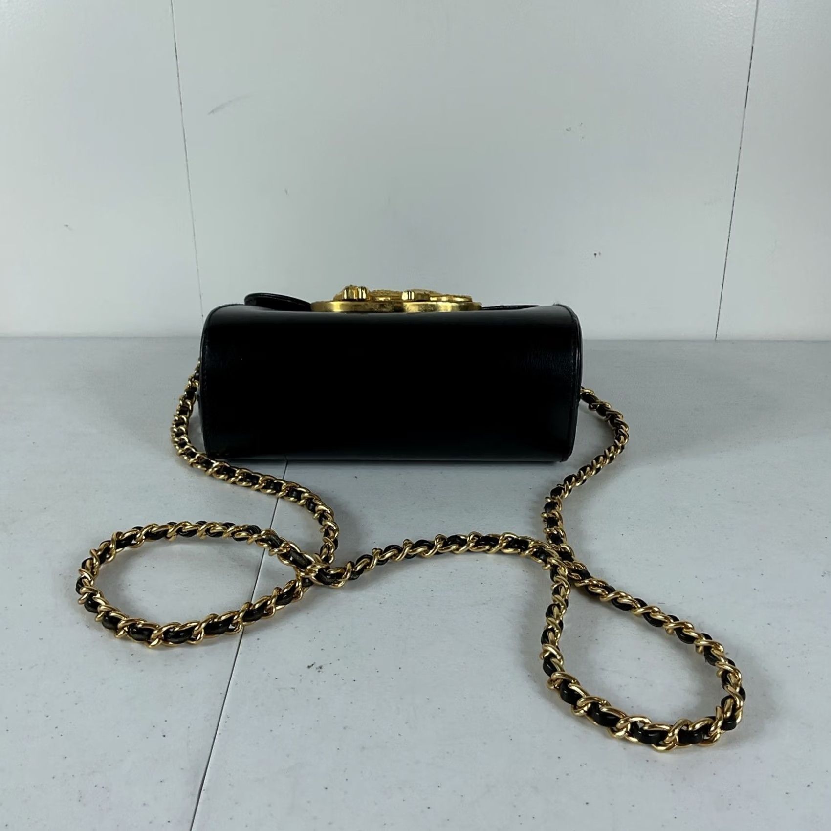 Vintage VINTAGE Via Piaggi Leather Crossbody Bag Avant Garde Gold Leopard Size ONE SIZE - 5 Thumbnail