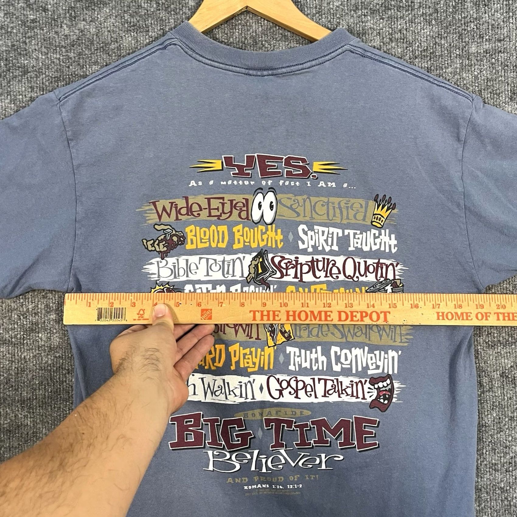 Vintage VINTAGE Jesus Christ One Way Out T-Shirt Mens Large God Religion Single Stitch 1995 Size US L / EU 52-54 / 3 - 7 Thumbnail