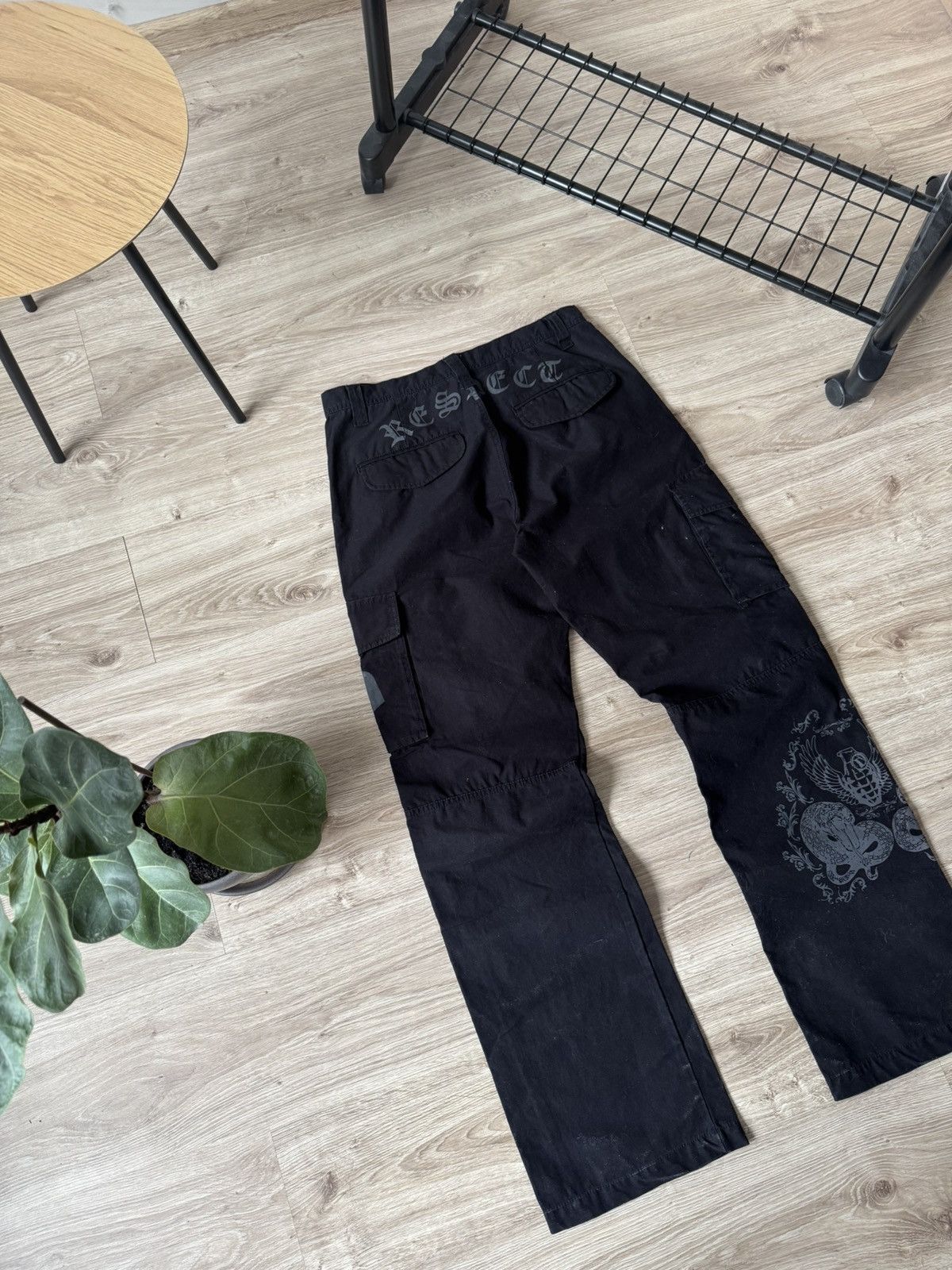 Other Vintage Y2K Fishbone Japanese Cargo Pants Size US 32 / EU 48 - 5 Thumbnail