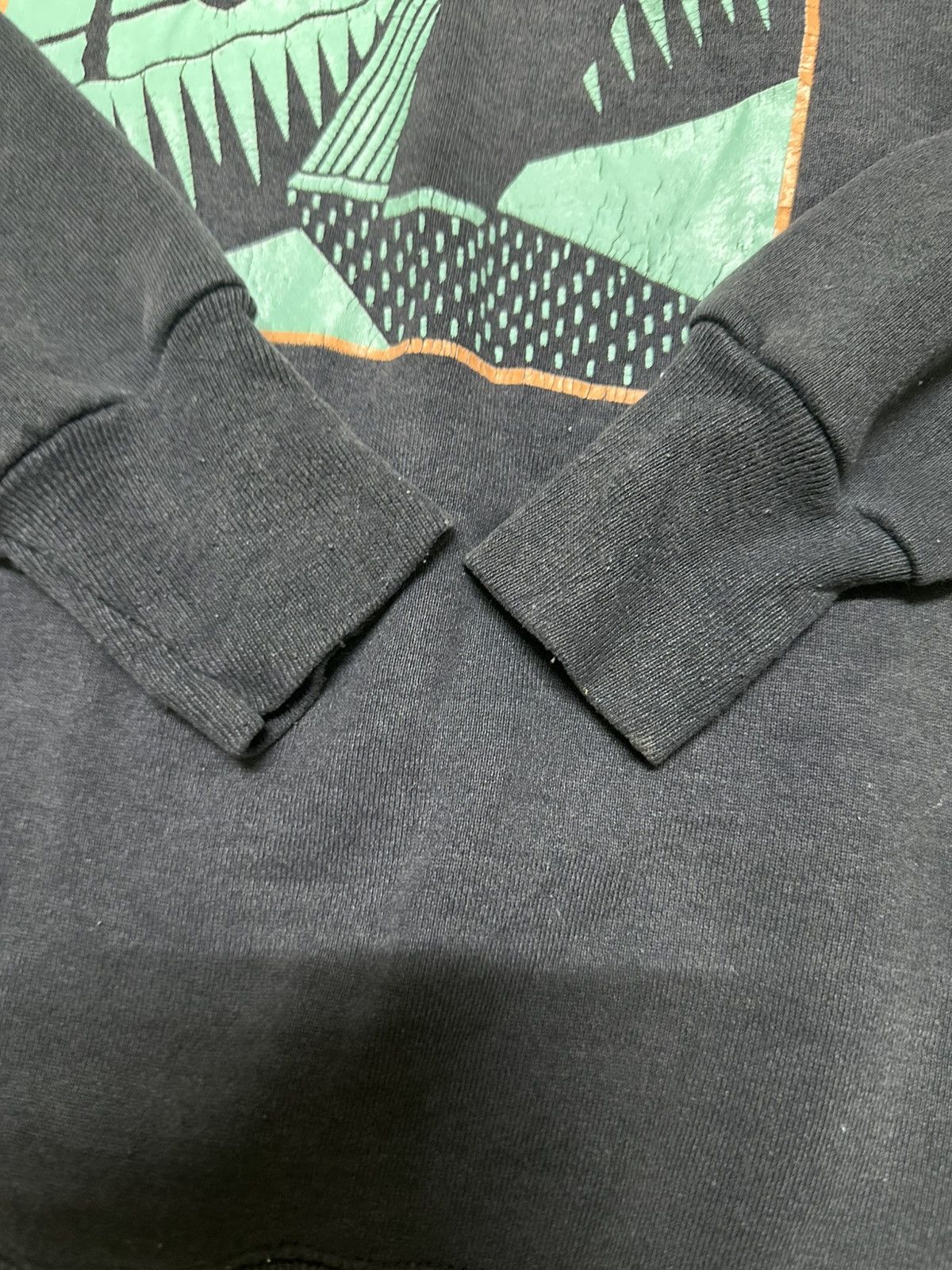 Vintage Vtg 90s American finest body sweatshirt Size US XL / EU 56 / 4 - 4 Thumbnail