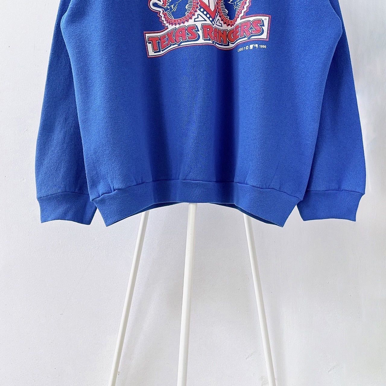 Logo 7 × Vintage 90s Texas Rangers MLB sweatshirt/ 2X Size US XXL / EU 58 / 5 - 4 Thumbnail