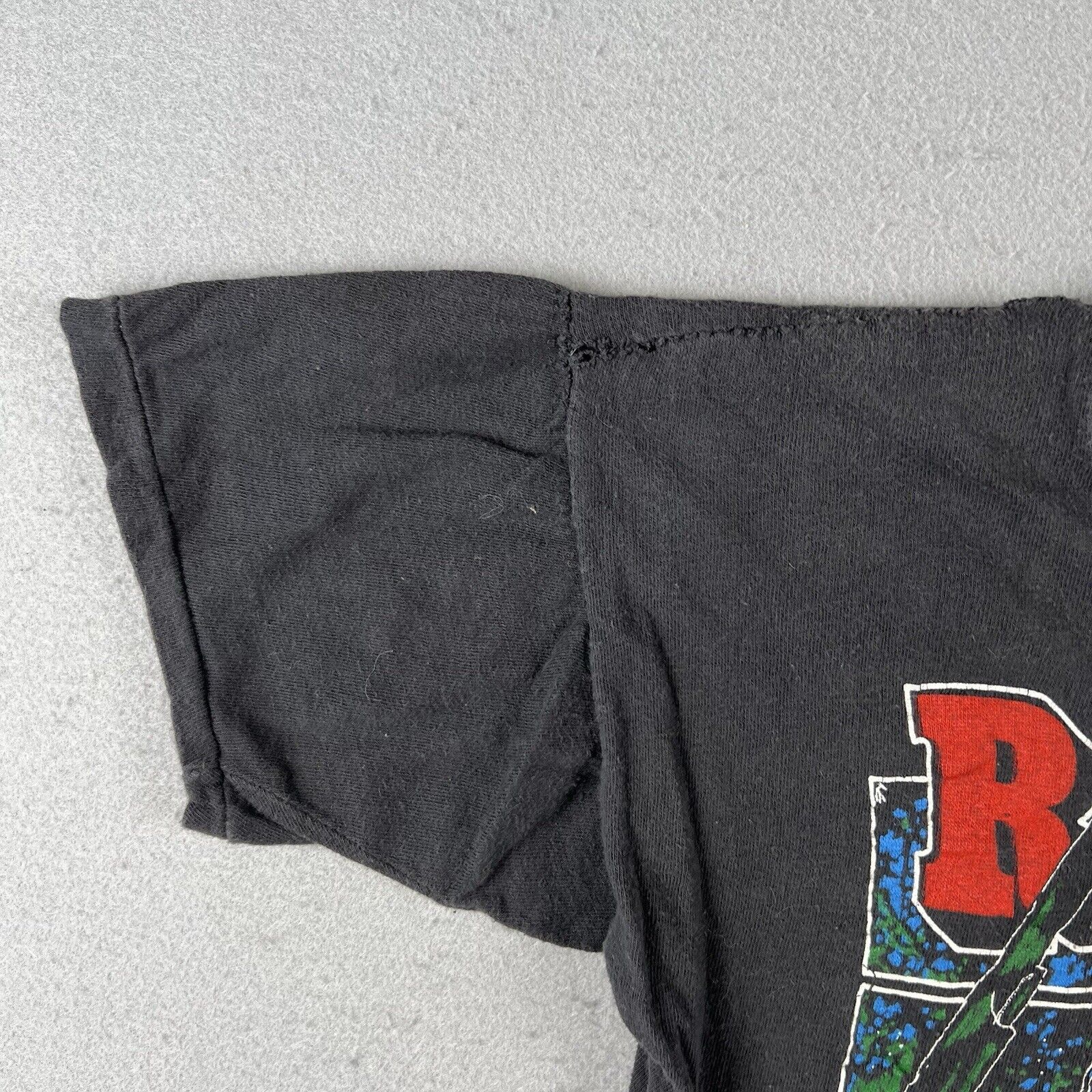 Vintage Vintage 1985 Rambo First Blood Part II Shirt Small Black Size US S / EU 44-46 / 1 - 6 Thumbnail