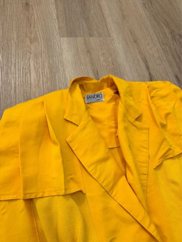 Sandro Sandro Paris Unique Viscose Archive 80s Vintage Suit L/XL Size XL / US 12-14 / IT 48-50 - 8 Thumbnail