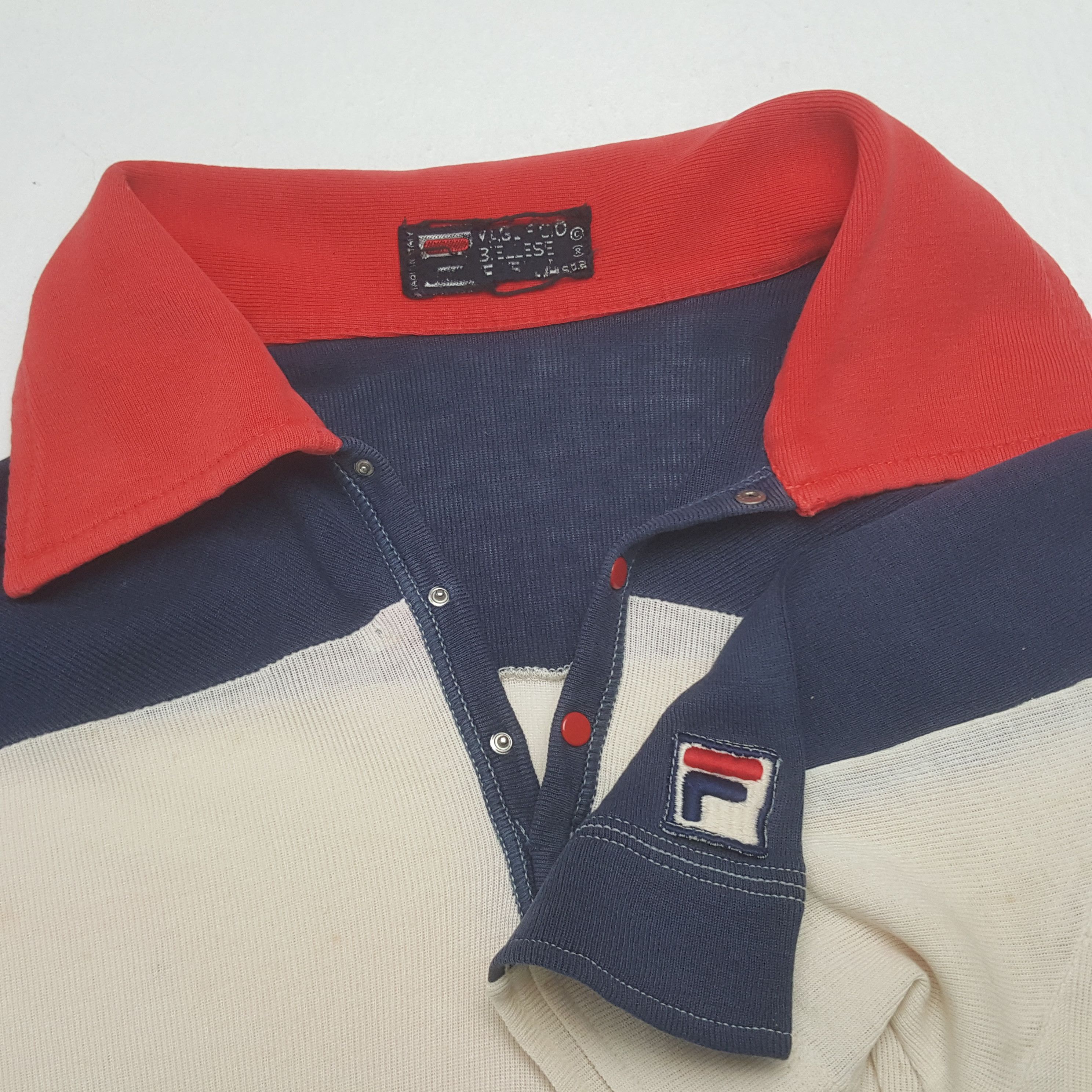 Fila Vintage Fila Bjorn Borg Tennis Player Polos C319N4 Size US XXS / EU 40 - 5 Thumbnail