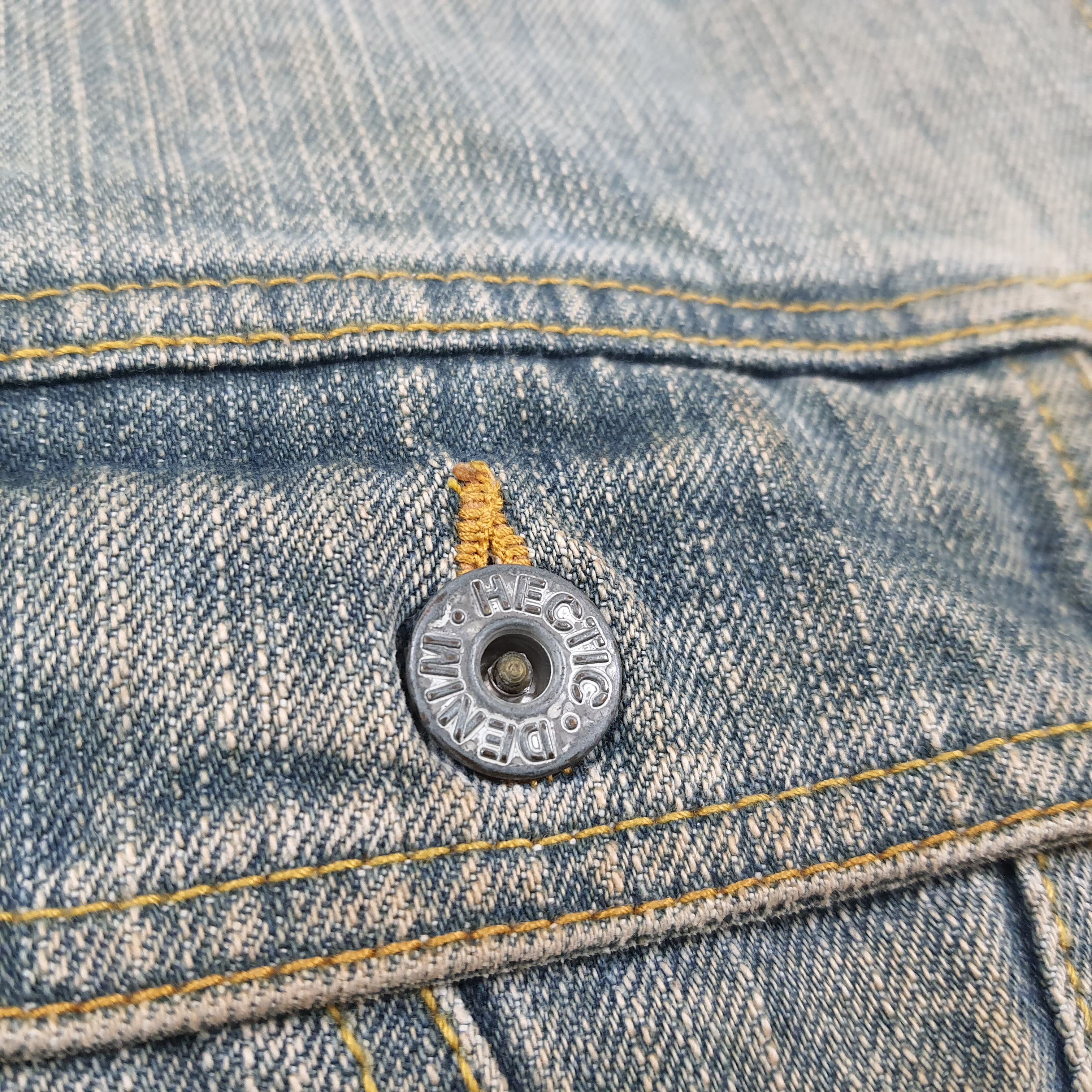 Vintage Vintage ROC STAR Light Wash Denim Hoodie Jacket C308N9 Size US L / EU 52-54 / 3 - 4 Thumbnail