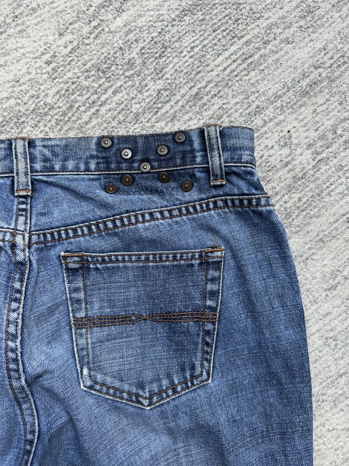 Express Vintage Express Stud Flare Jeans Size US 32 / EU 48 - 11 Thumbnail