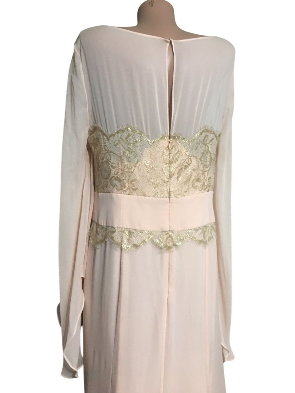 Escada ESCADA Couture Silk Evening Maxi Dress Wedding Size EU 42 Size M / US 6-8 / IT 42-44 - 6 Thumbnail