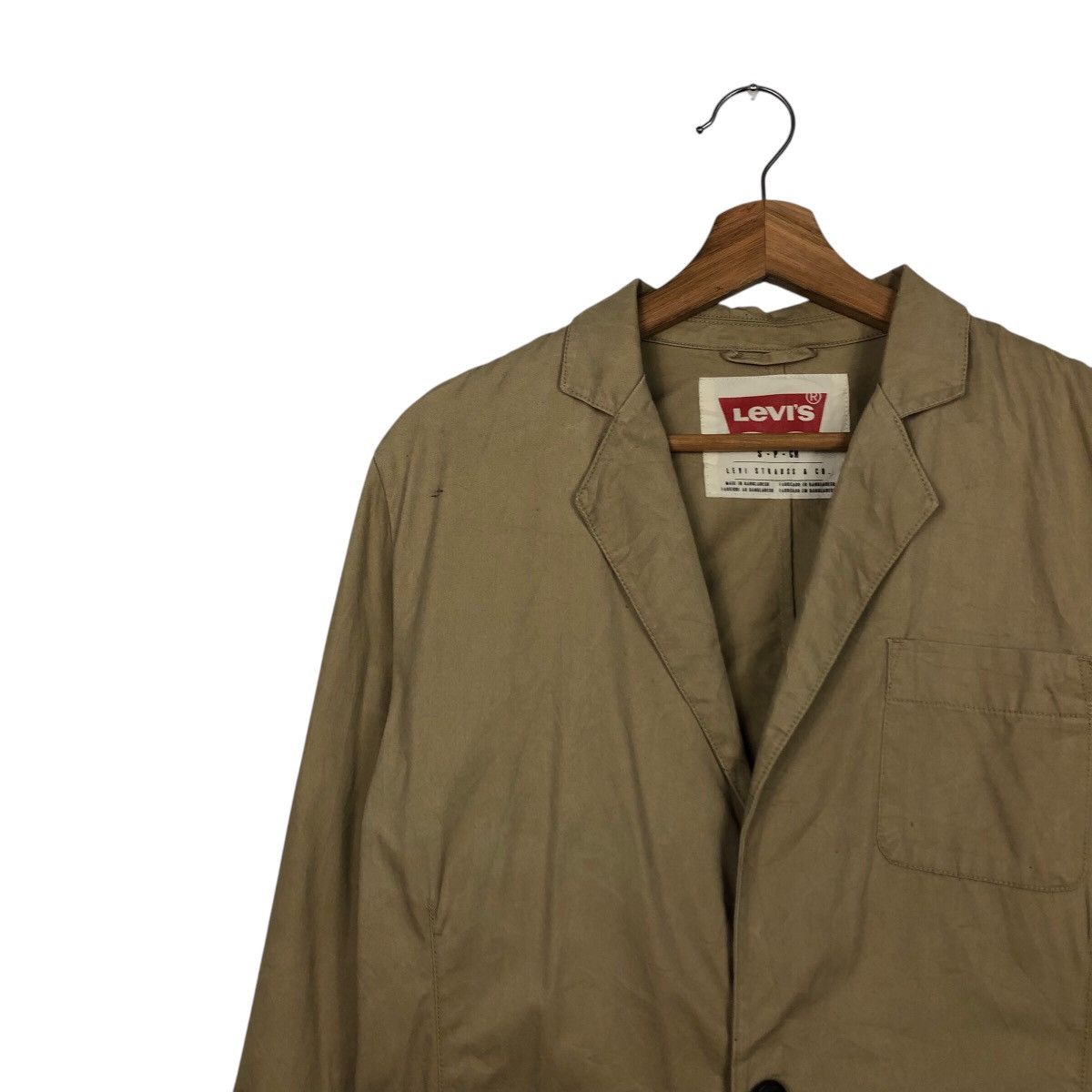 Japanese Brand 📌Vintage Chore Biker Jacket Levi's Multi Pockets Size US M / EU 48-50 / 2 - 8 Thumbnail