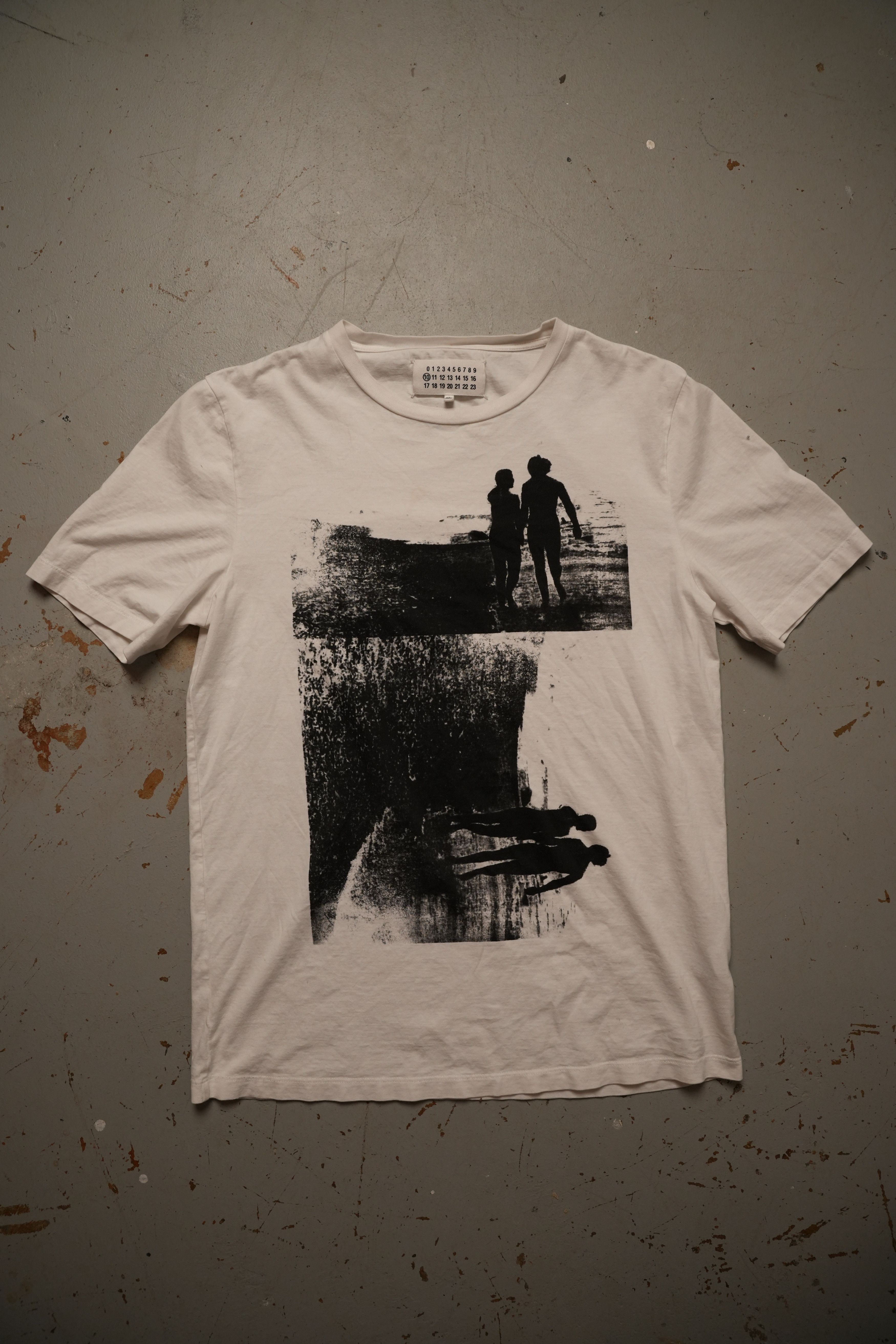 Rare Maison Margiela Line 10 Graphic Photo T-Shirt