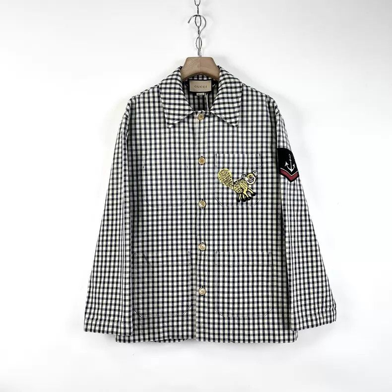 Gucci Gucci Borderless Overture Series Blue and Yellow Squirrel Size US S / EU 44-46 / 1 - 1 Thumbnail