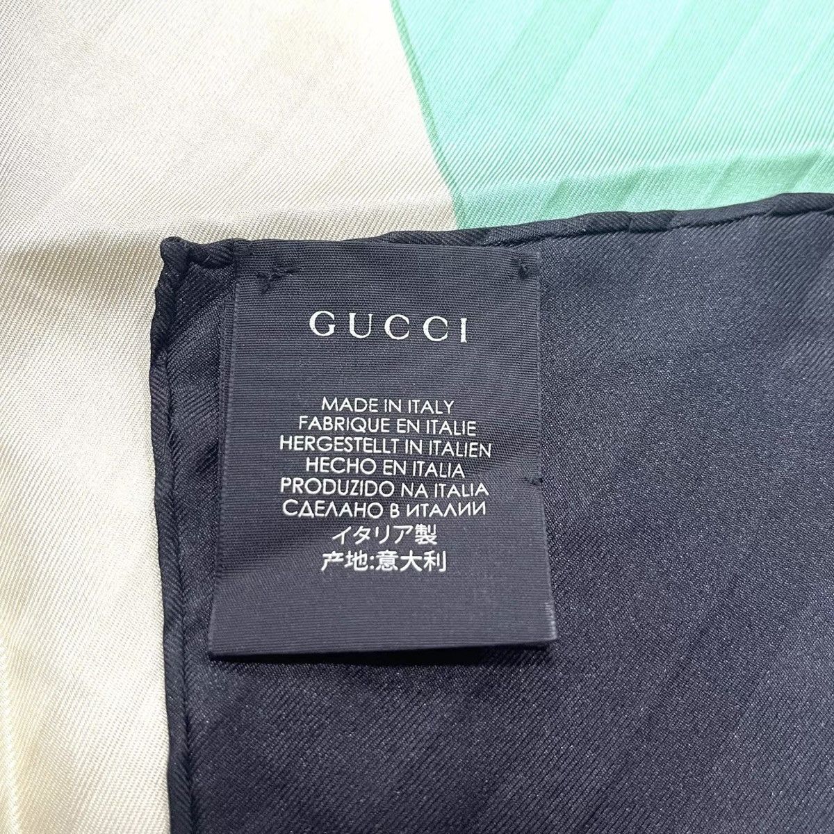 Gucci Silk scarf Size ONE SIZE - 5 Thumbnail