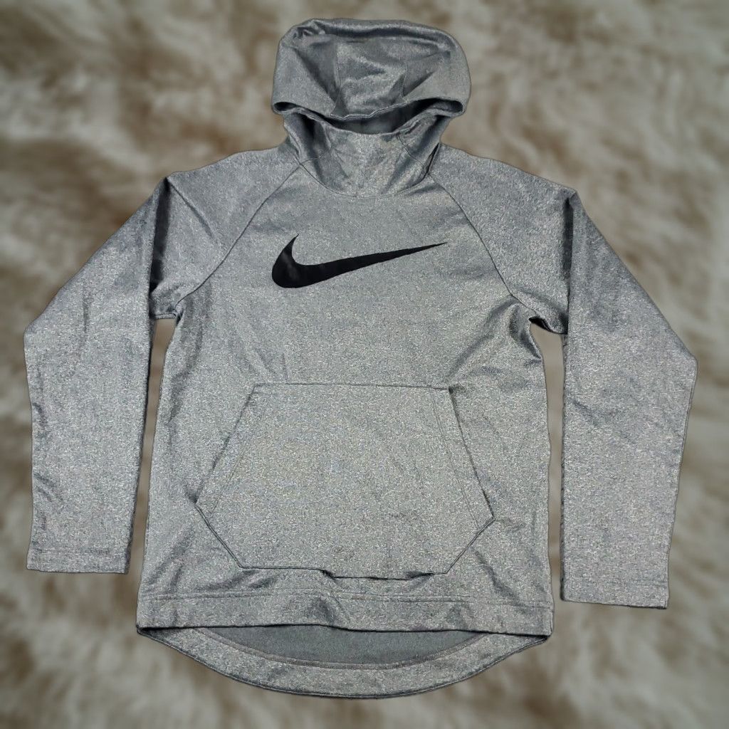 Nike Nike Hoodie Mens Small Gray Pullover Casual Sweatshirt Swoosh Size US S / EU 44-46 / 1 - 1 Thumbnail