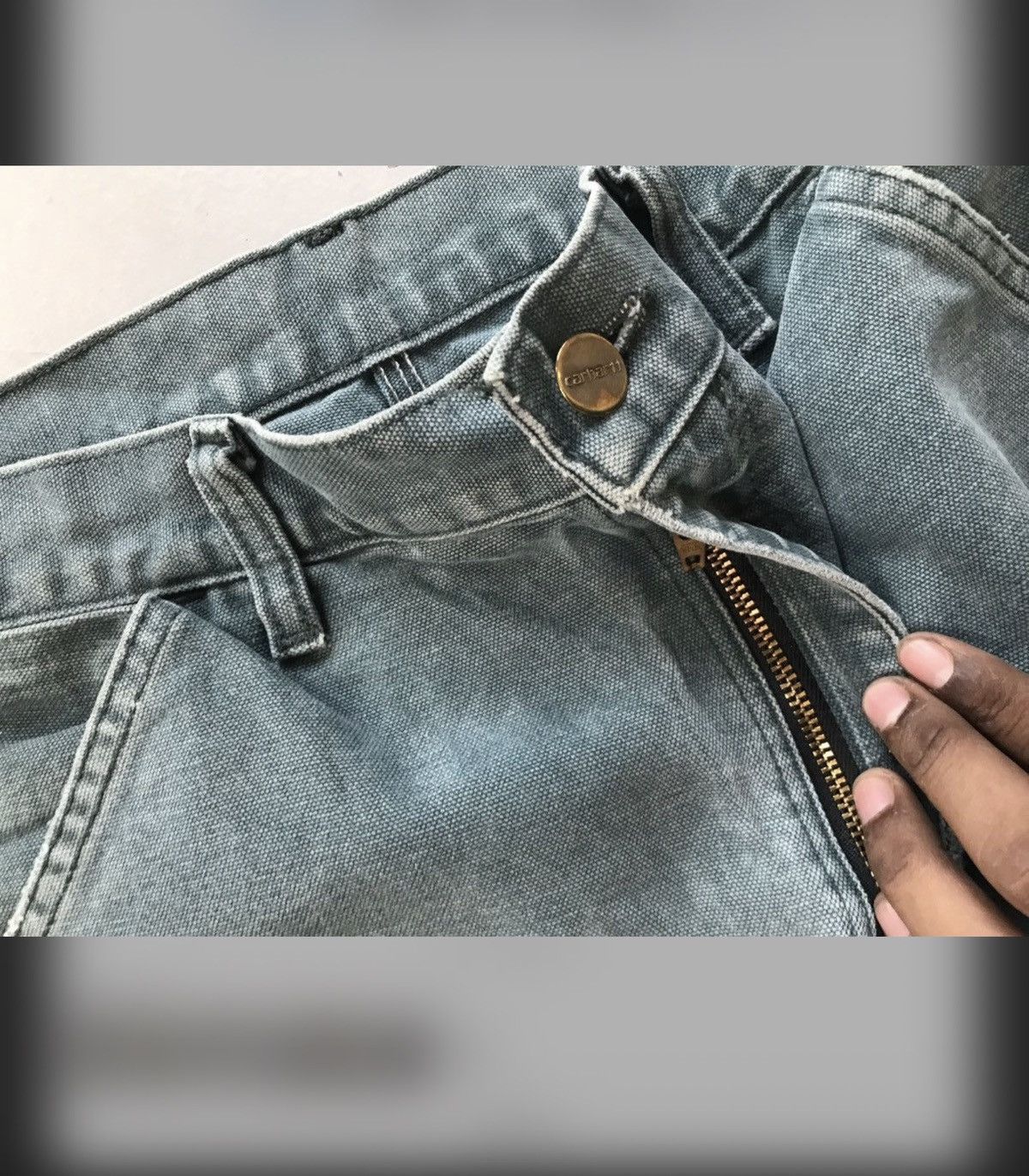 Levi's Vintage carhartt carpenter denim Size US 31 - 5 Thumbnail