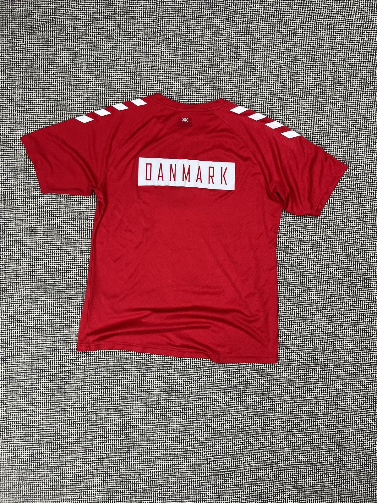 Other Denmark Hummel soccer jersey blokecore style Size US S / EU 44-46 / 1 - 2 Thumbnail