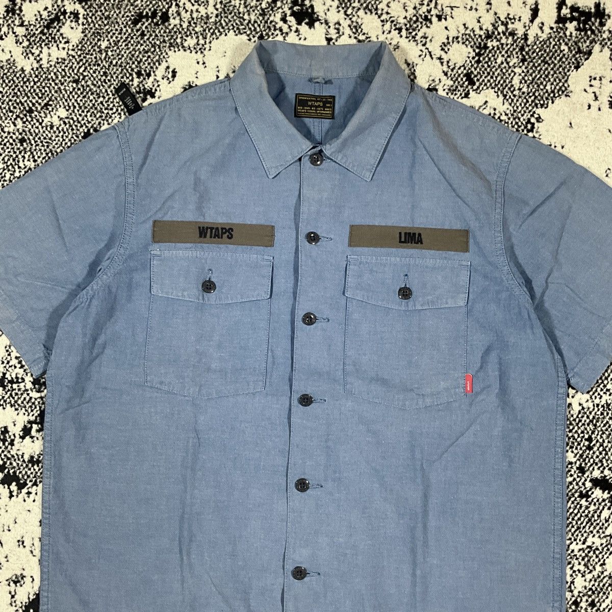 Wtaps WTAPS BUDS SS 01 SHIRT. COTTON. CHAMBRAY 2017 Size US L / EU 52-54 / 3 - 2 Thumbnail