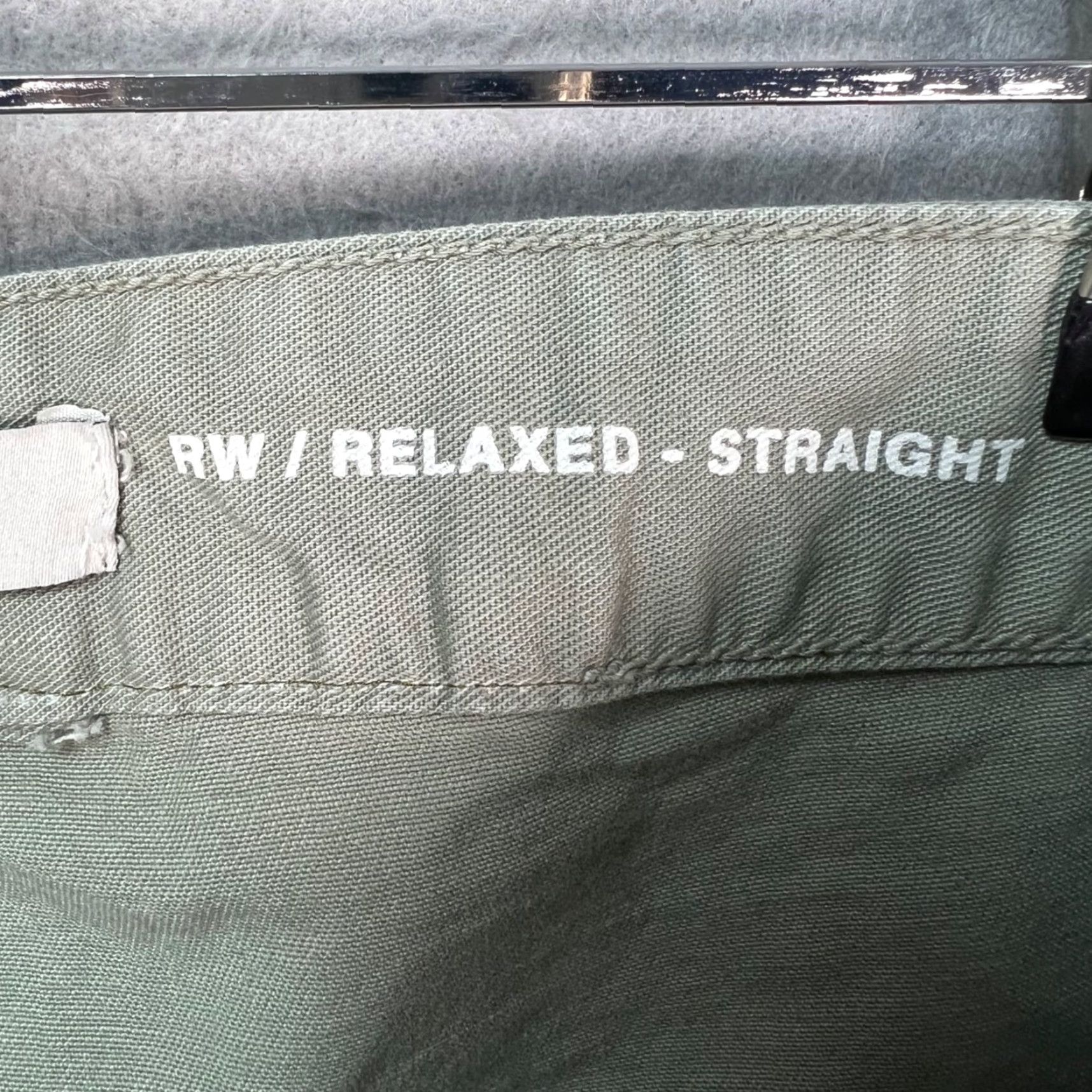 Carhartt Wip Carhartt WIP Mens Pants 30 Pierce Relaxed Straight Fit Green Cotton Workwear Size US 30 / EU 46 - 4 Thumbnail