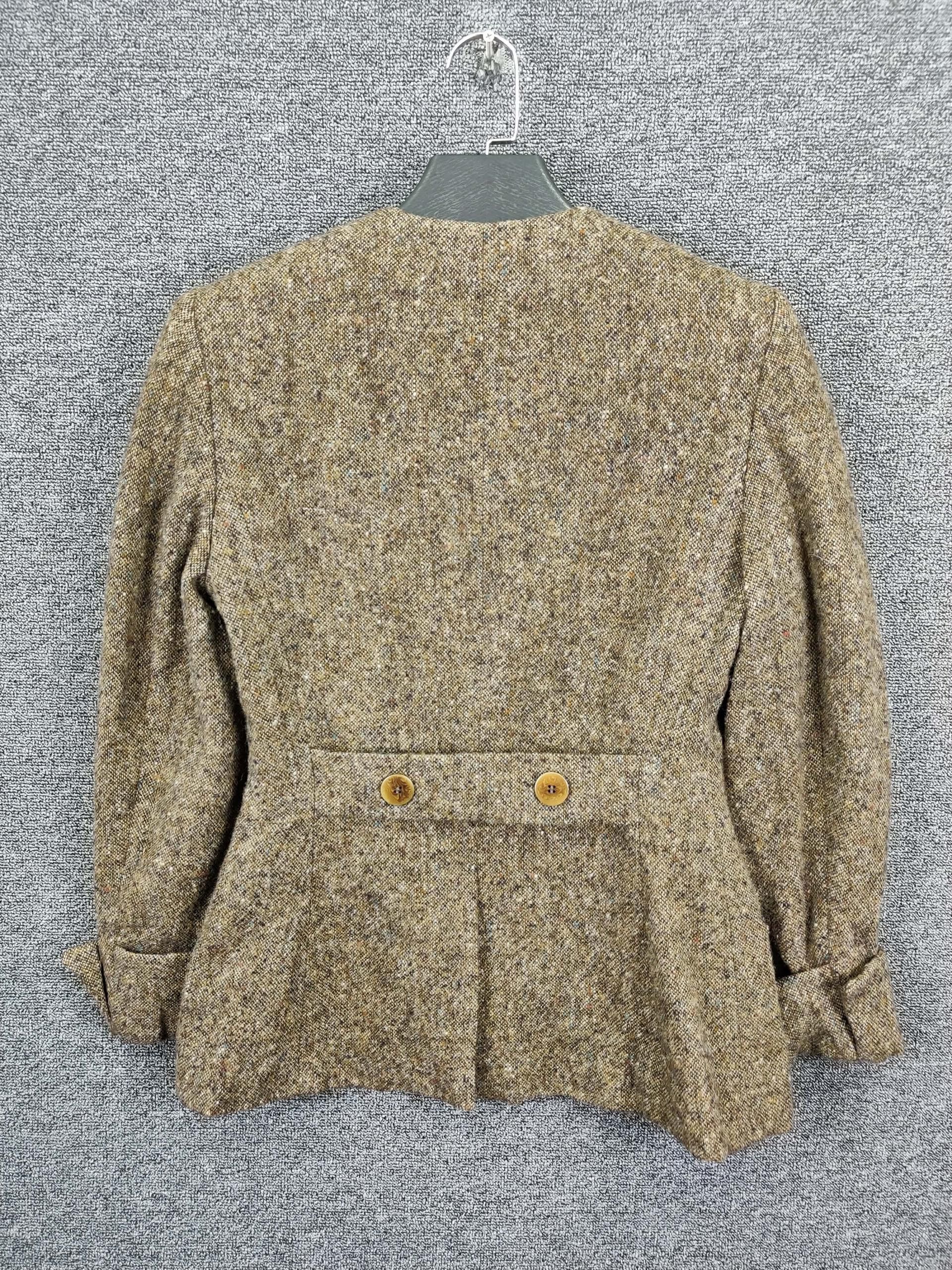 Celine Celine Paris Wool Tweed Coat Jacket Size S / US 4 / IT 40 - 5 Thumbnail