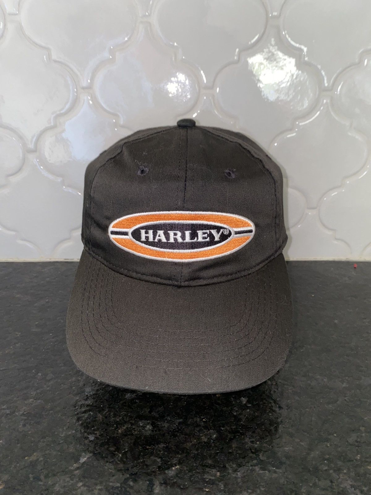 Harley Davidson Vintage 90s Harley Davidson old logo snapback Size ONE SIZE - 1 Thumbnail