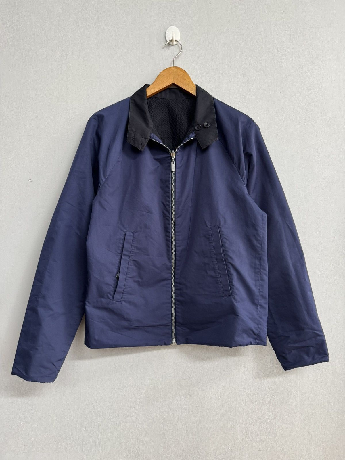 Balenciaga (12SS) BALENCIAGA PARIS CUTTON SILK LINEN REVERSIBLE JACKET Size US M / EU 48-50 / 2 - 5 Thumbnail