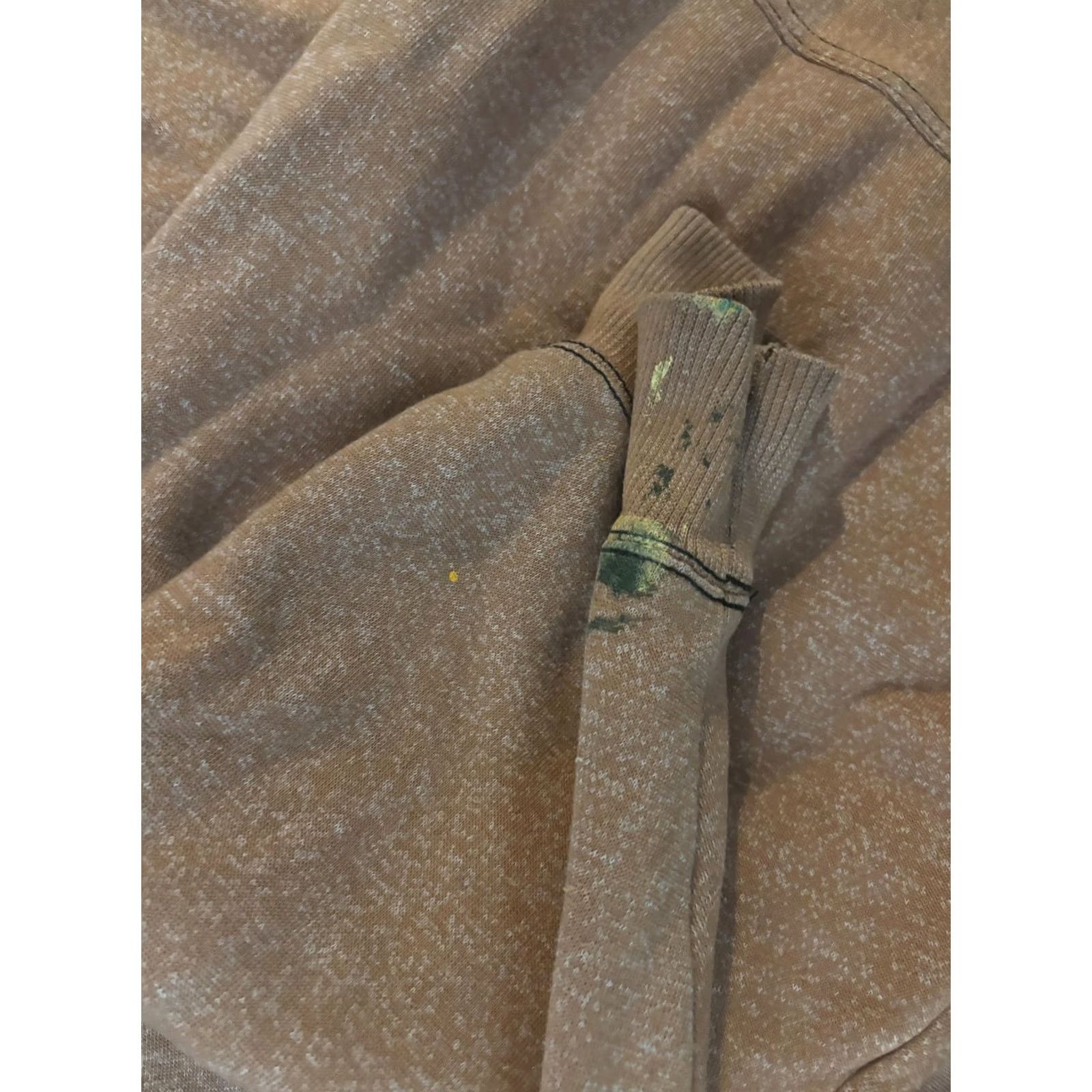KangaROOS Mega USA Dirty Dirty Hoodie Sweatshirt Mens 2XL Brown Heather Pullover Kangaroo Pocket Fleece Embroidered Logo Graphic Print Hoodie Size US XXL / EU 58 / 5 - 6 Thumbnail