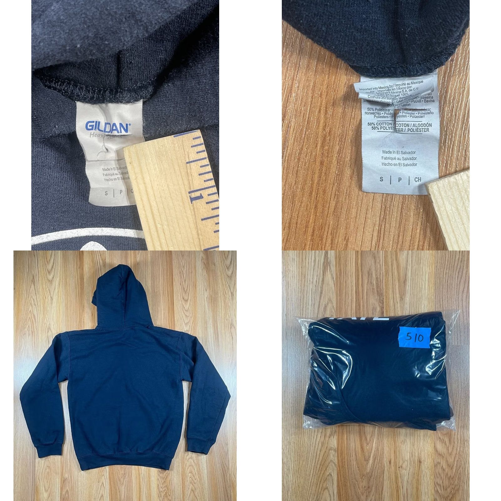 Gildan Gildan Penn State Nittany Lions Adults Pullover Hoodie Navy Blue Size S Size US S / EU 44-46 / 1 - 8 Thumbnail