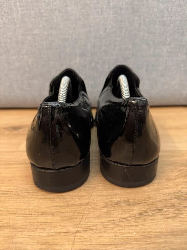 Canali Canali Italy Patent Leather Black Loafers Flats Moccasins 42 Size US 9 / EU 42 - 7 Thumbnail