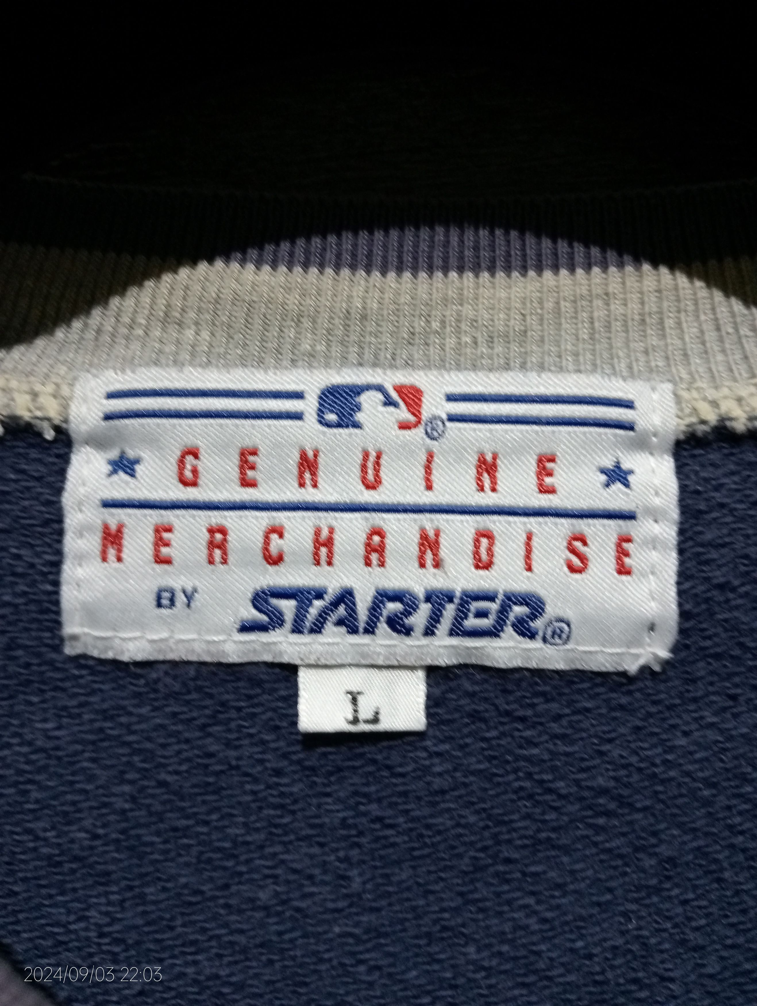 Starter Vintage '90s Starter MLB New York Yankees Sweatshirt Size US L / EU 52-54 / 3 - 2 Thumbnail