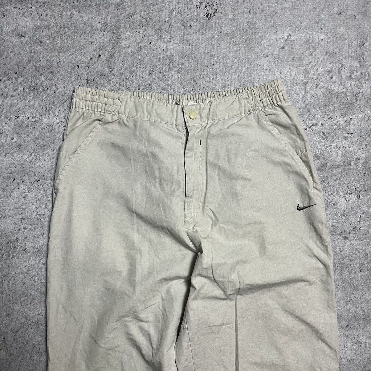 Nike × Vintage Nike parachute pants L vintage 00s silver tag Size US 34 / EU 50 - 3 Thumbnail