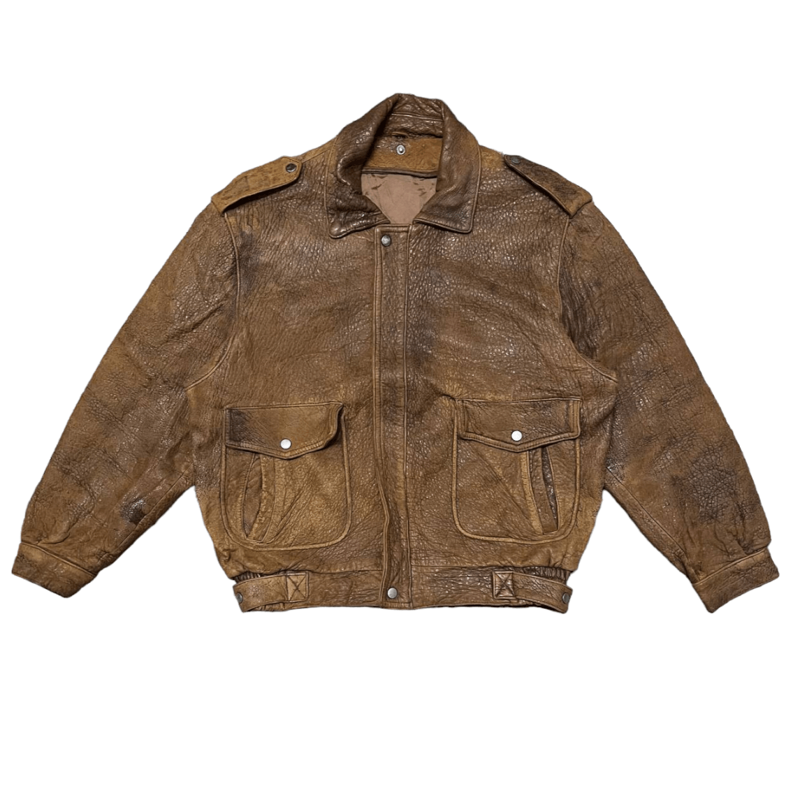 Japanese Brand Vintage Japanese Brand Leather Jacket Size US L / EU 52-54 / 3 - 1 Thumbnail
