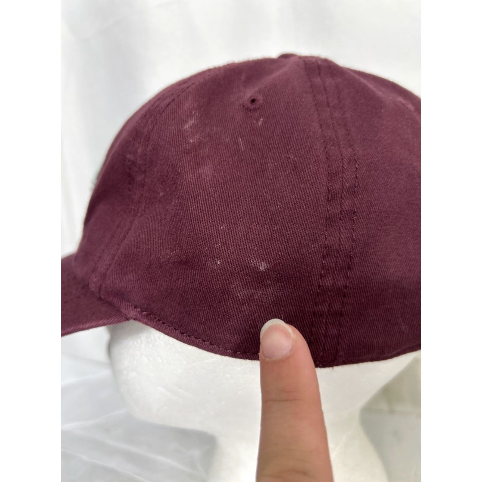 Life is Good Life Is Good Baseball Cap Mens One Size Adjustable Maroon White Dad Hat / Cap Size ONE SIZE - 7 Thumbnail
