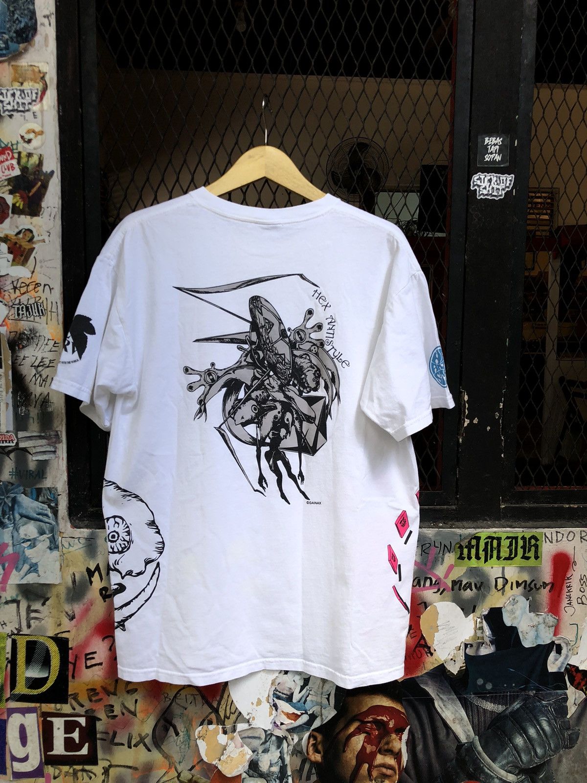 Anime × Cartoon Network HEY ANTISTYLE X EVANGELION SHIRT Size US L / EU 52-54 / 3 - 8 Thumbnail