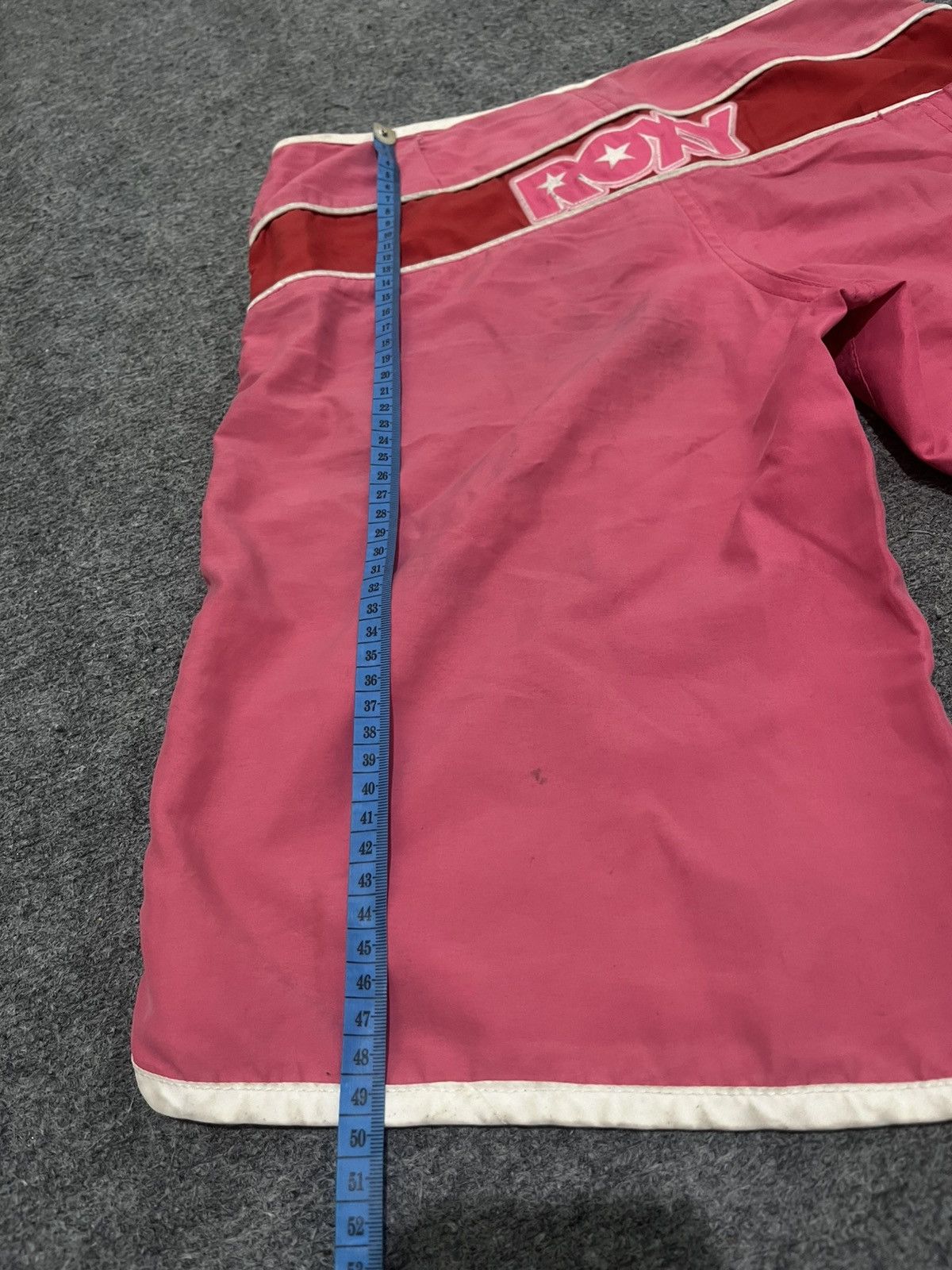 Japanese Brand VINTAGE Y2K ICON! Roxy Board Shorts Hot Pink Contrast Red Size US 29 - 10 Thumbnail